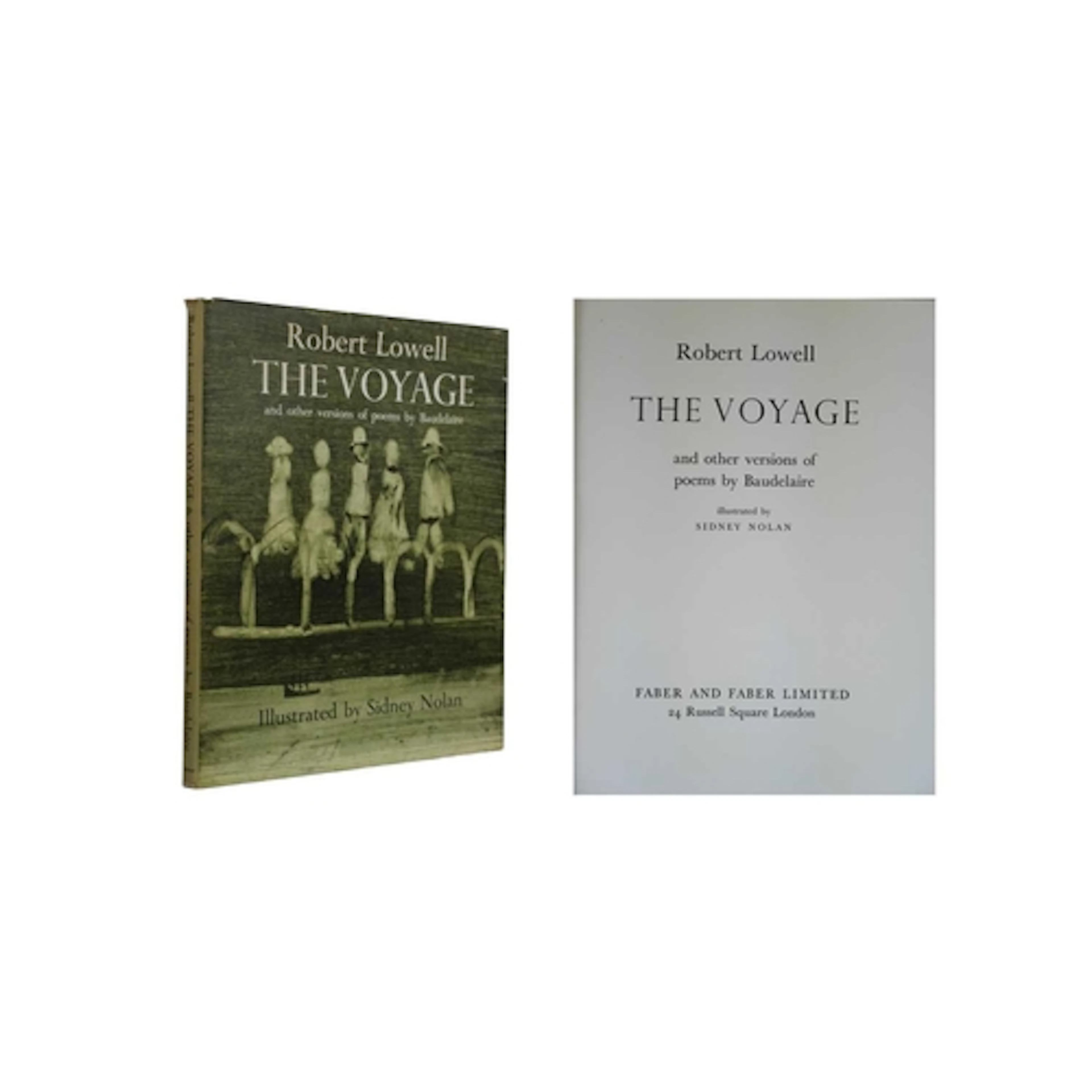 Robert Lowell and Sidney Nolan (illustrations) The Voyage an...