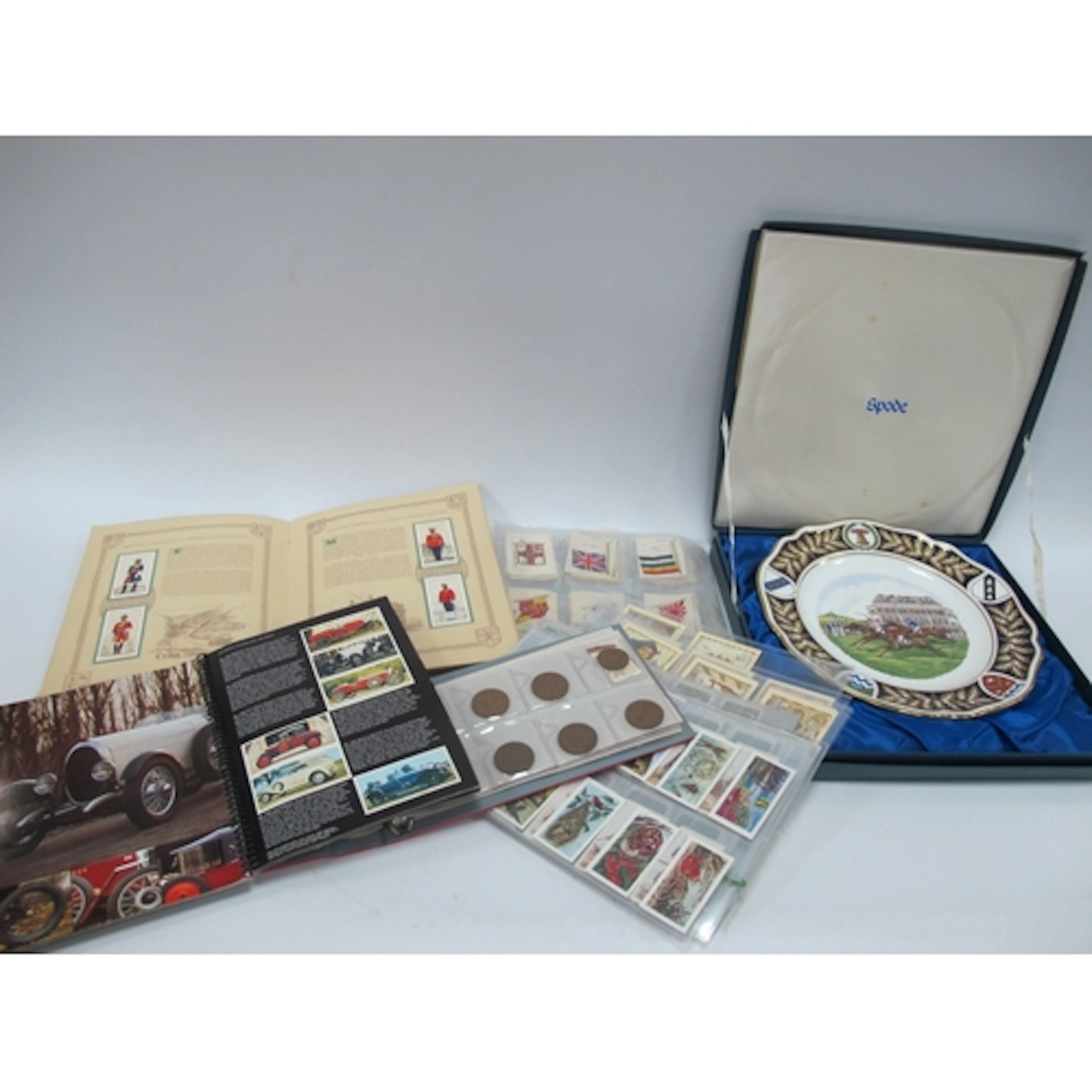 Album of World Coins, Kensitas silks, trade cards, booklets ...