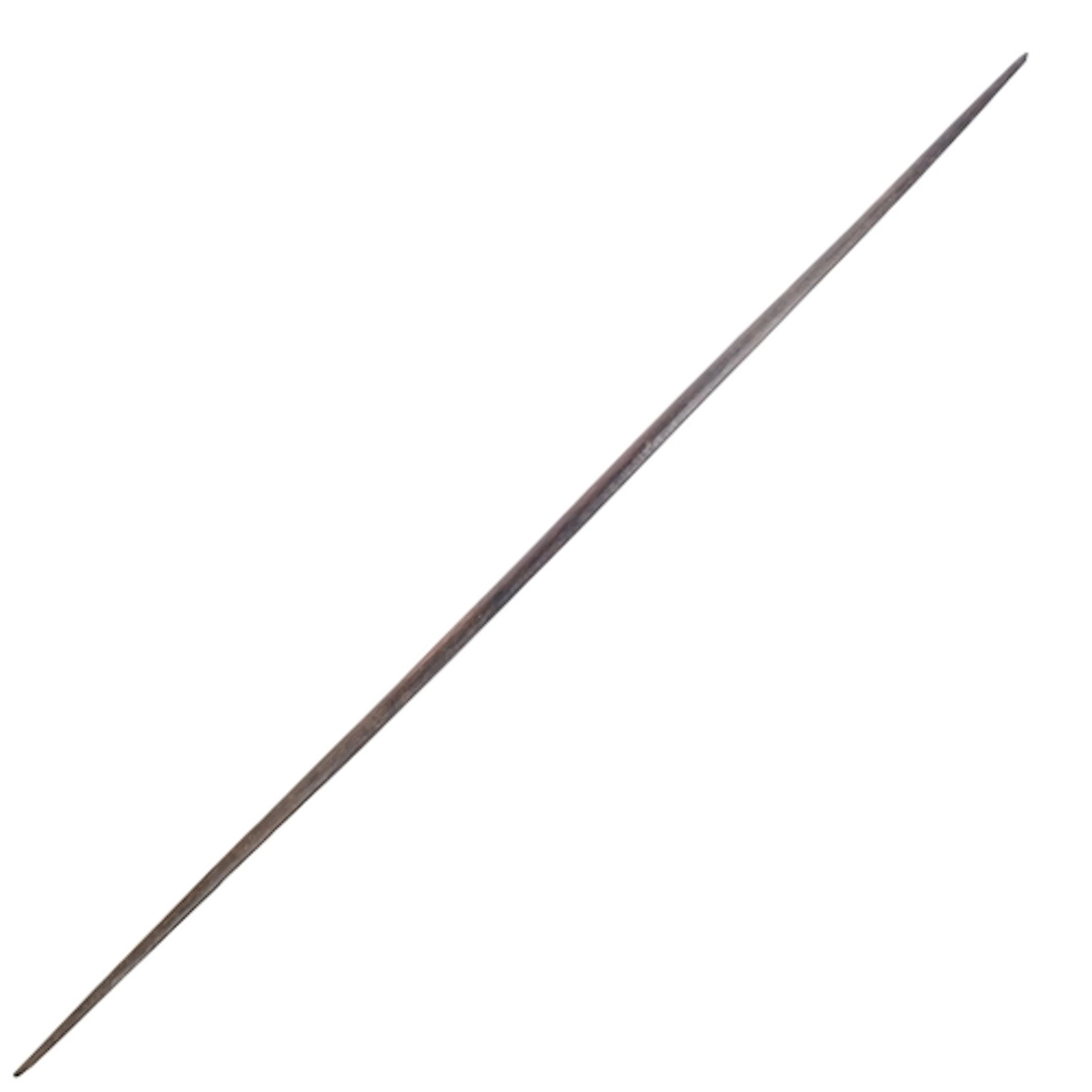 A Vintage African Tribal hardwood spear, L168cm