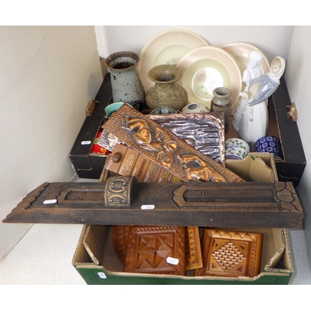 A qty of misc ceramics and collectables to inc Studio Potter...