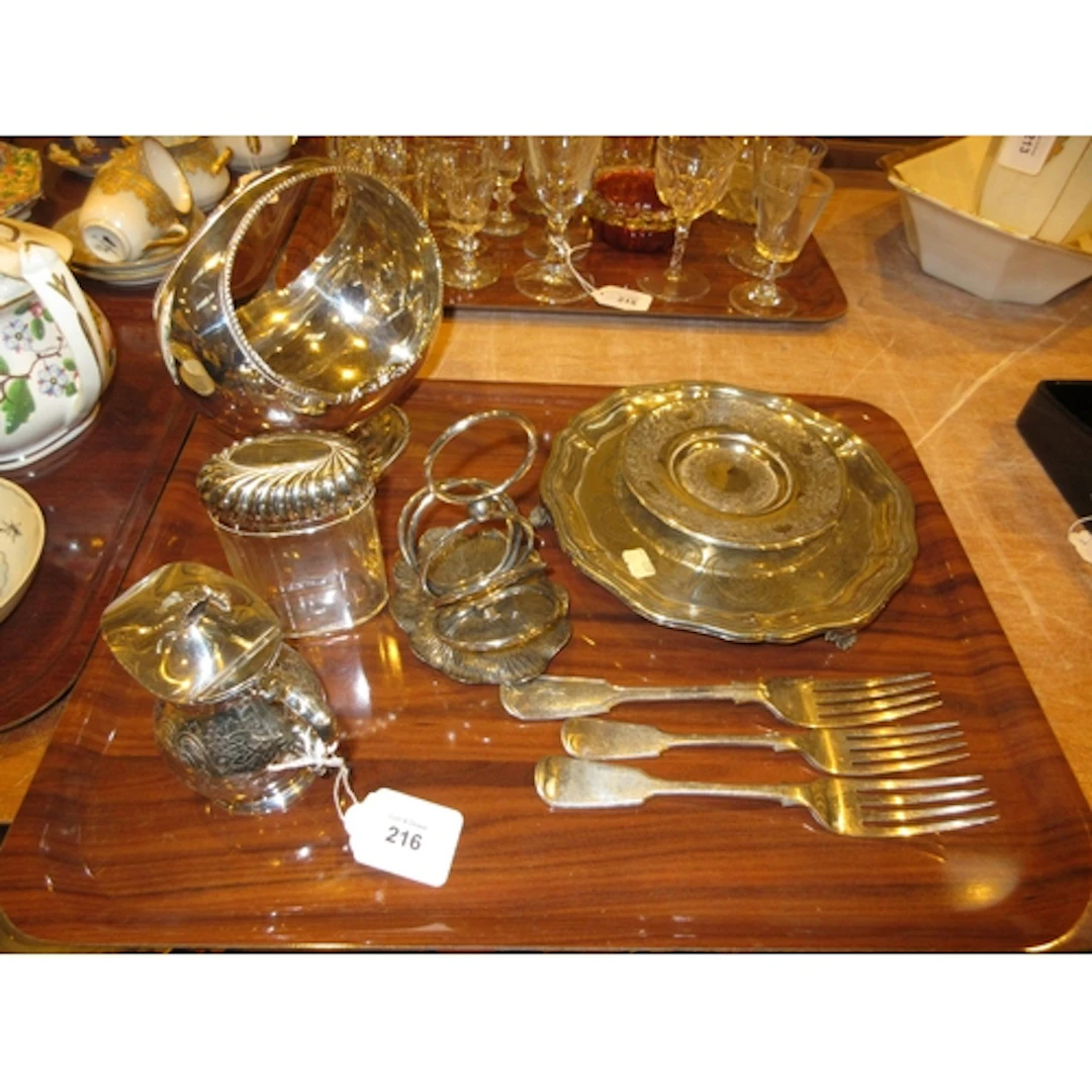 Selection of Silver Plated Items