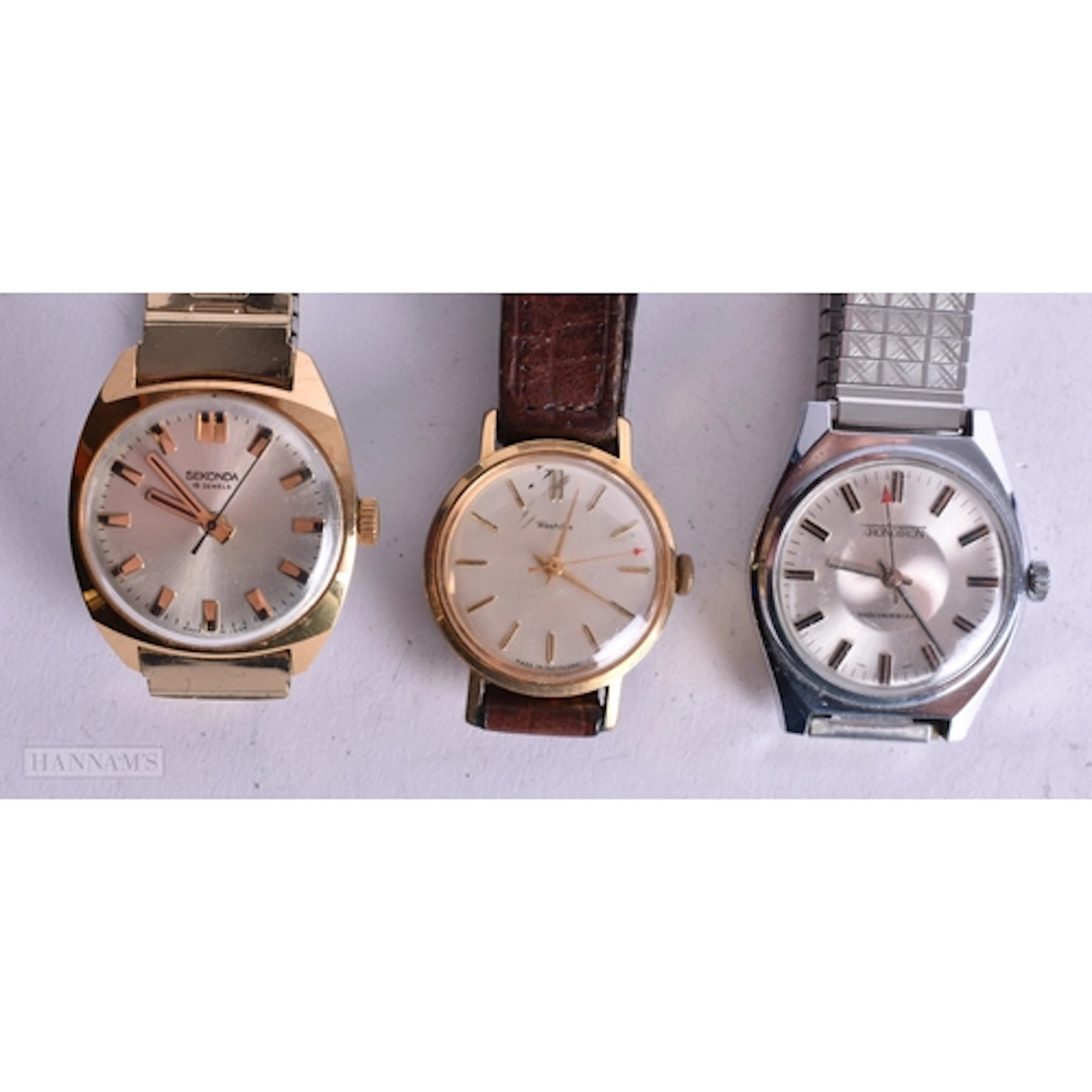 Three Gents Vintage Watches -Sekonda & Westclox & Kronotron ...