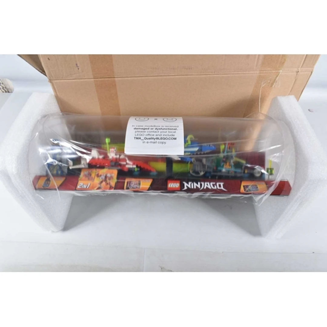 A BOXED SEALED LEGO NINJAGO RETAIL DISPLAY SET, comprising a...