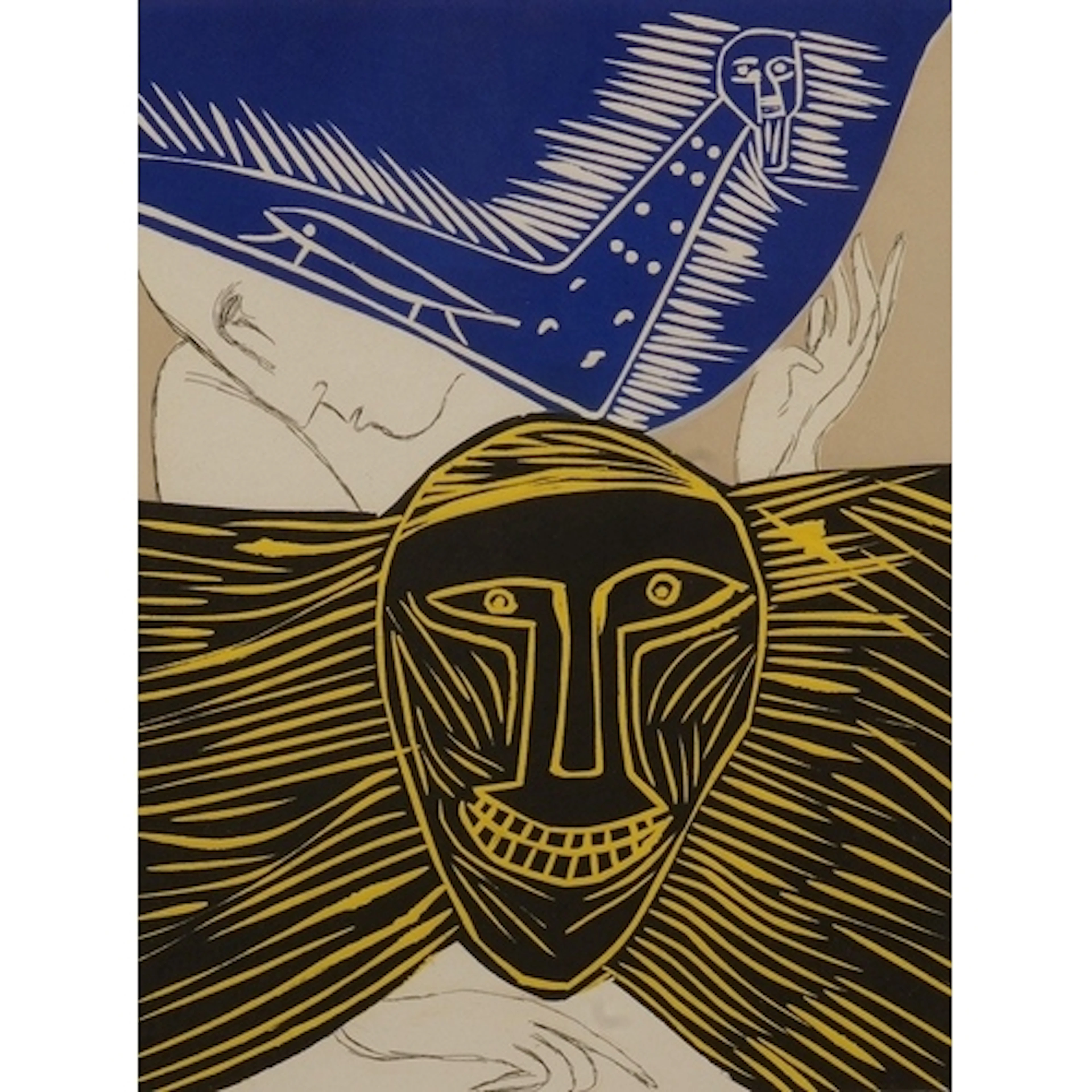 § Mimmo Paladino (Italian, (b. 1948) 'Guardar Misteri' 198...