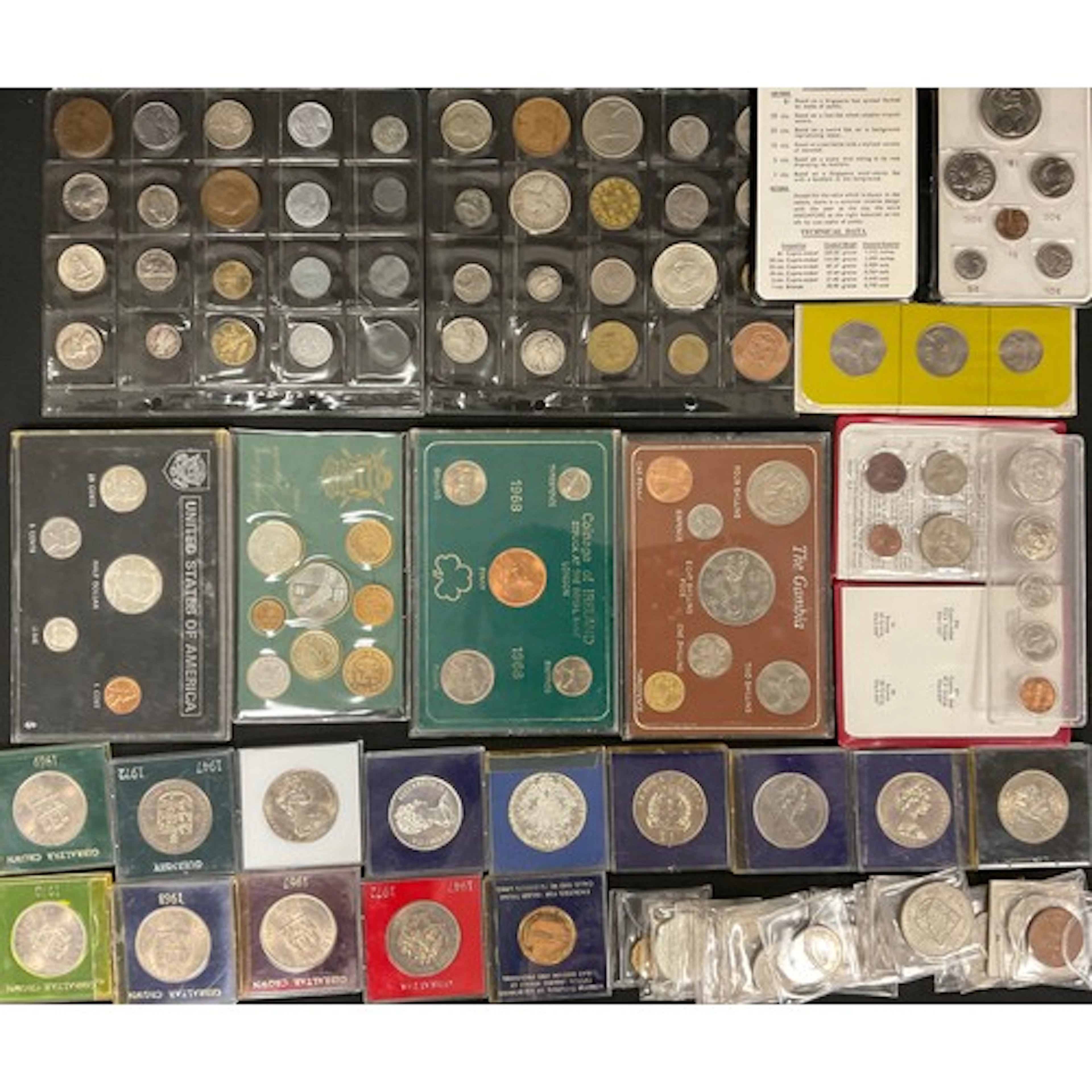 Numismatics - mostly International and Commonwealth coins in...