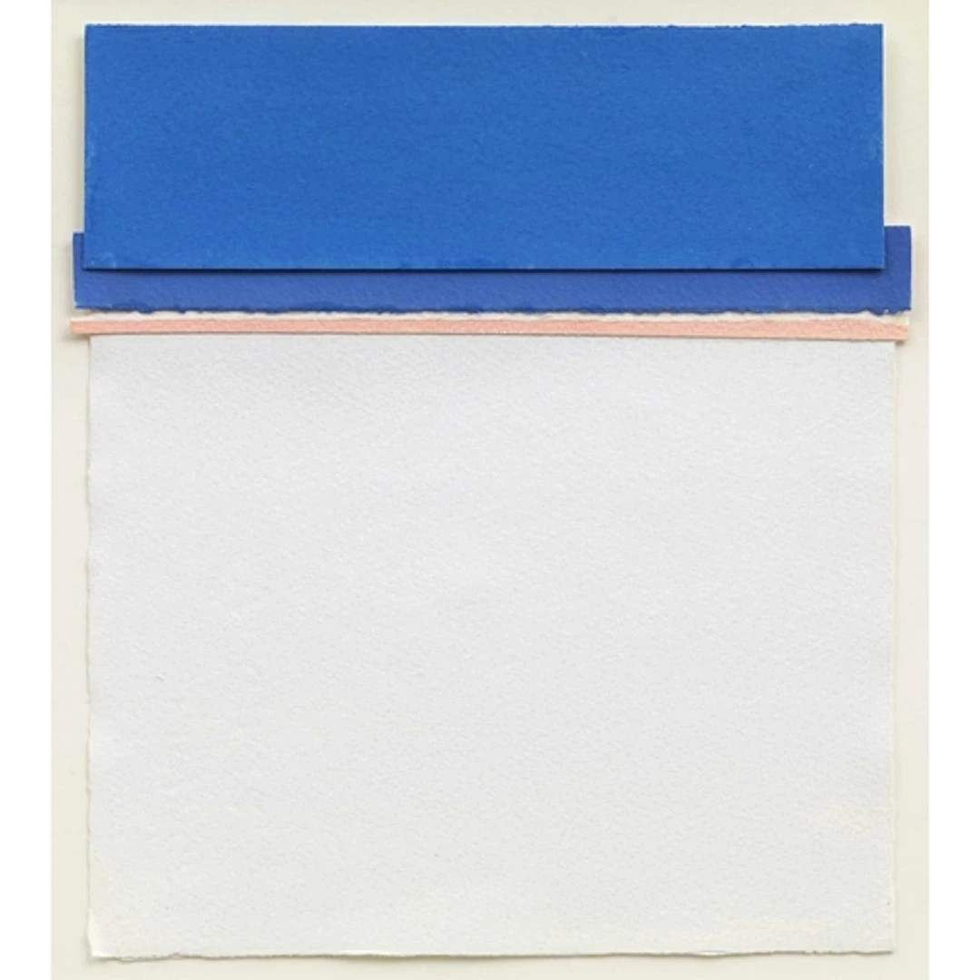 § John MILLER (1931-2002) Beach Gouache/collage, stamp sig...
