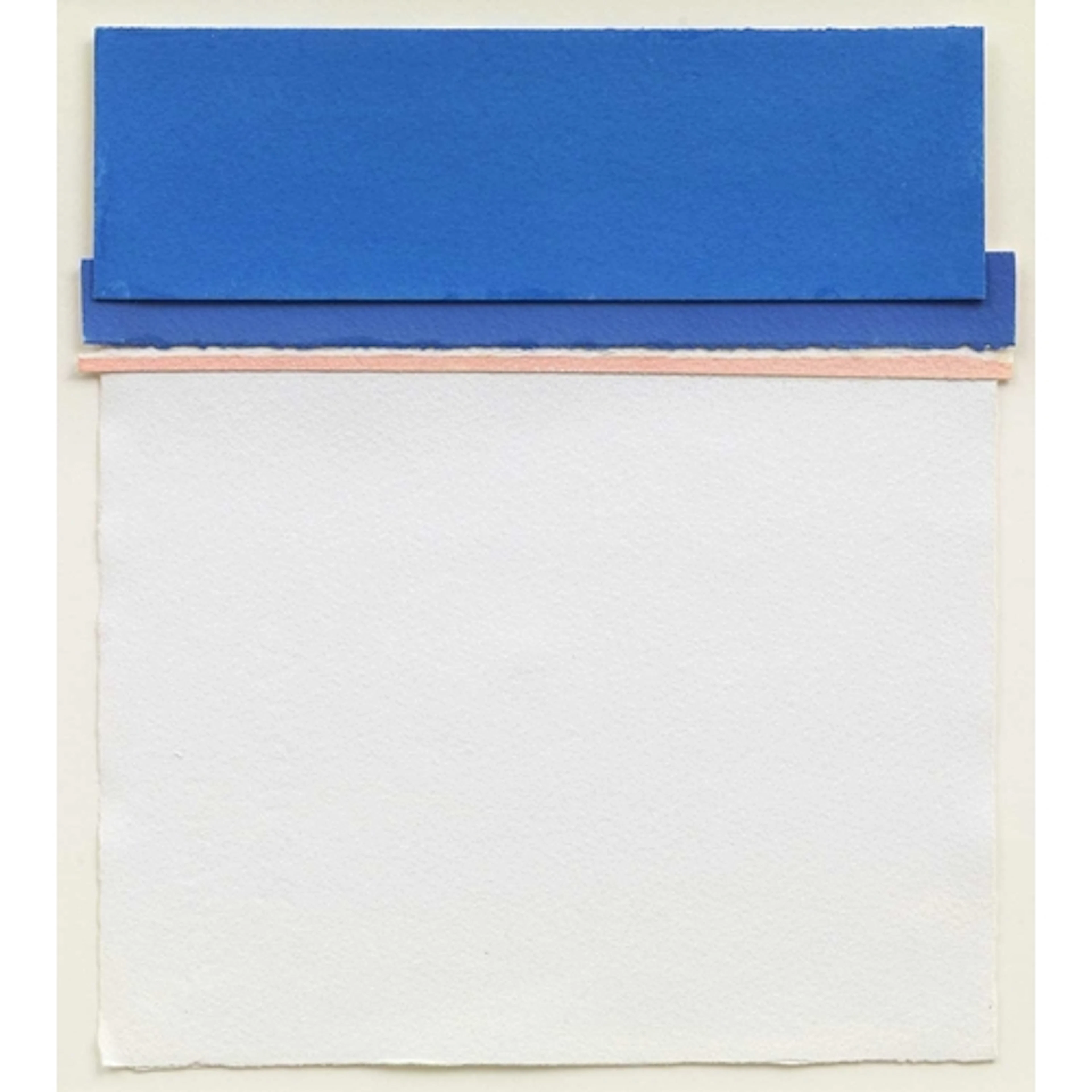 § John MILLER (1931-2002) Beach Gouache/collage, stamp sig...