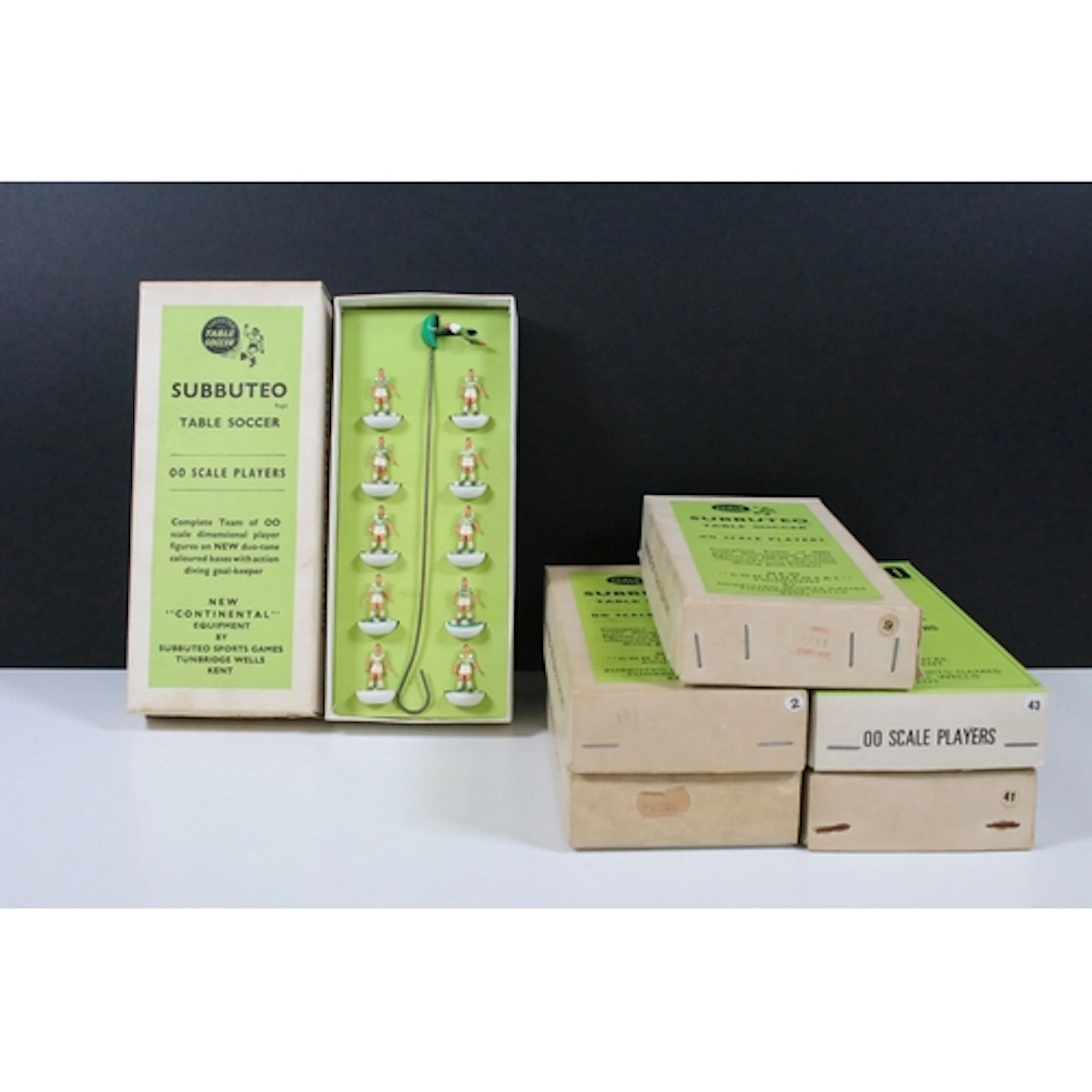 Subbuteo - Six boxed HW Subbuteo teams to include 41 Liverpo...