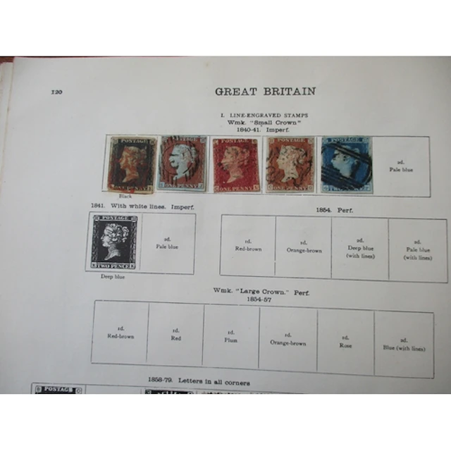 BC. QV-QEII, M/U, coln in 3 SG. New Ideal albums, and 1 New ...