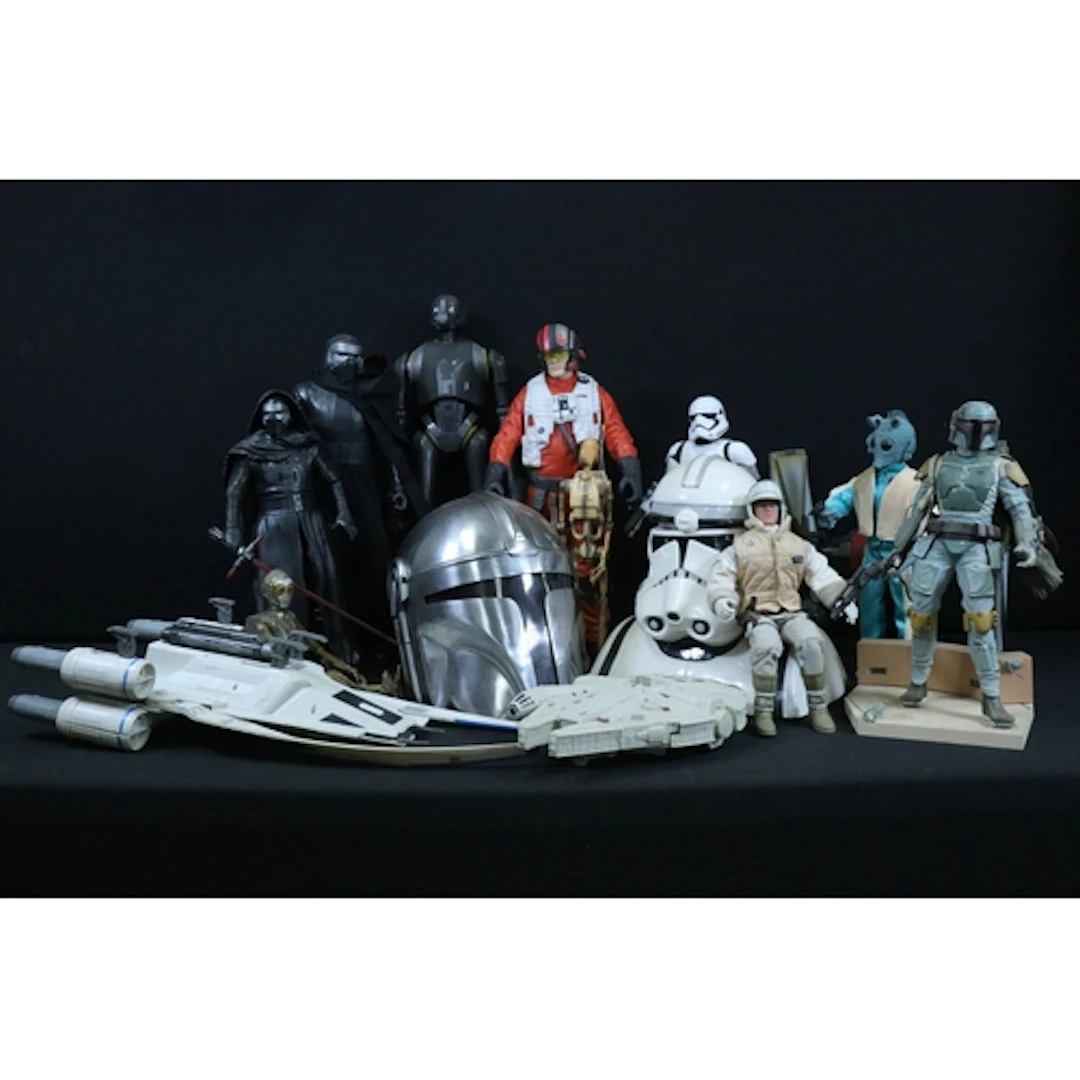Star Wars - Collection of contemporary Star Wars vehicles, f...