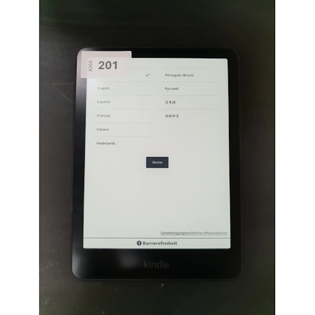 AMAZON KINDLE PAPERWHITE model SA568B, screen scratched Not...