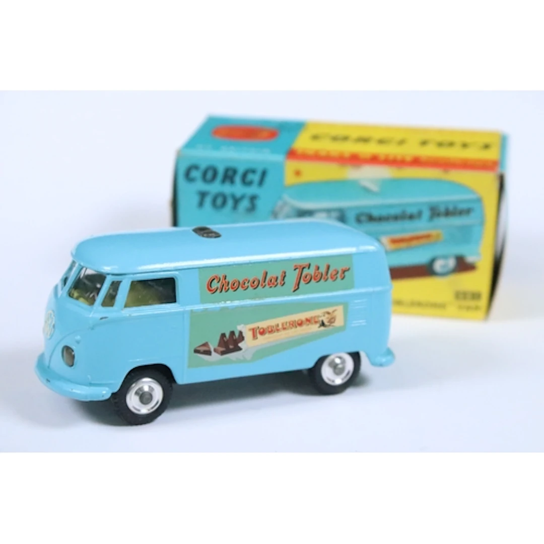 Boxed Corgi 441 Volkswagen Toblerone Van diecast model, diec...