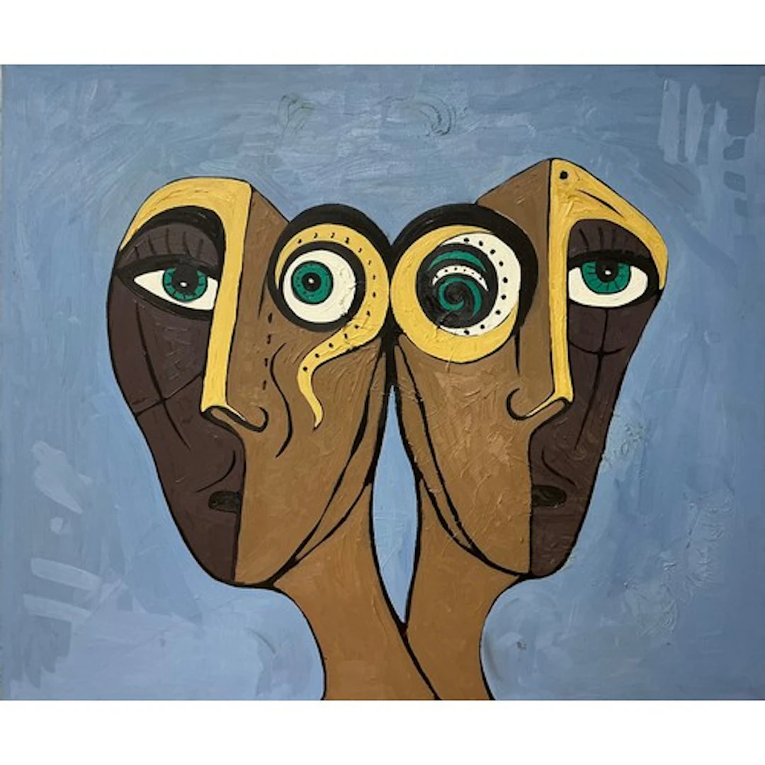 Gina Bold (British modern school) Hermes signed, oil on ca...