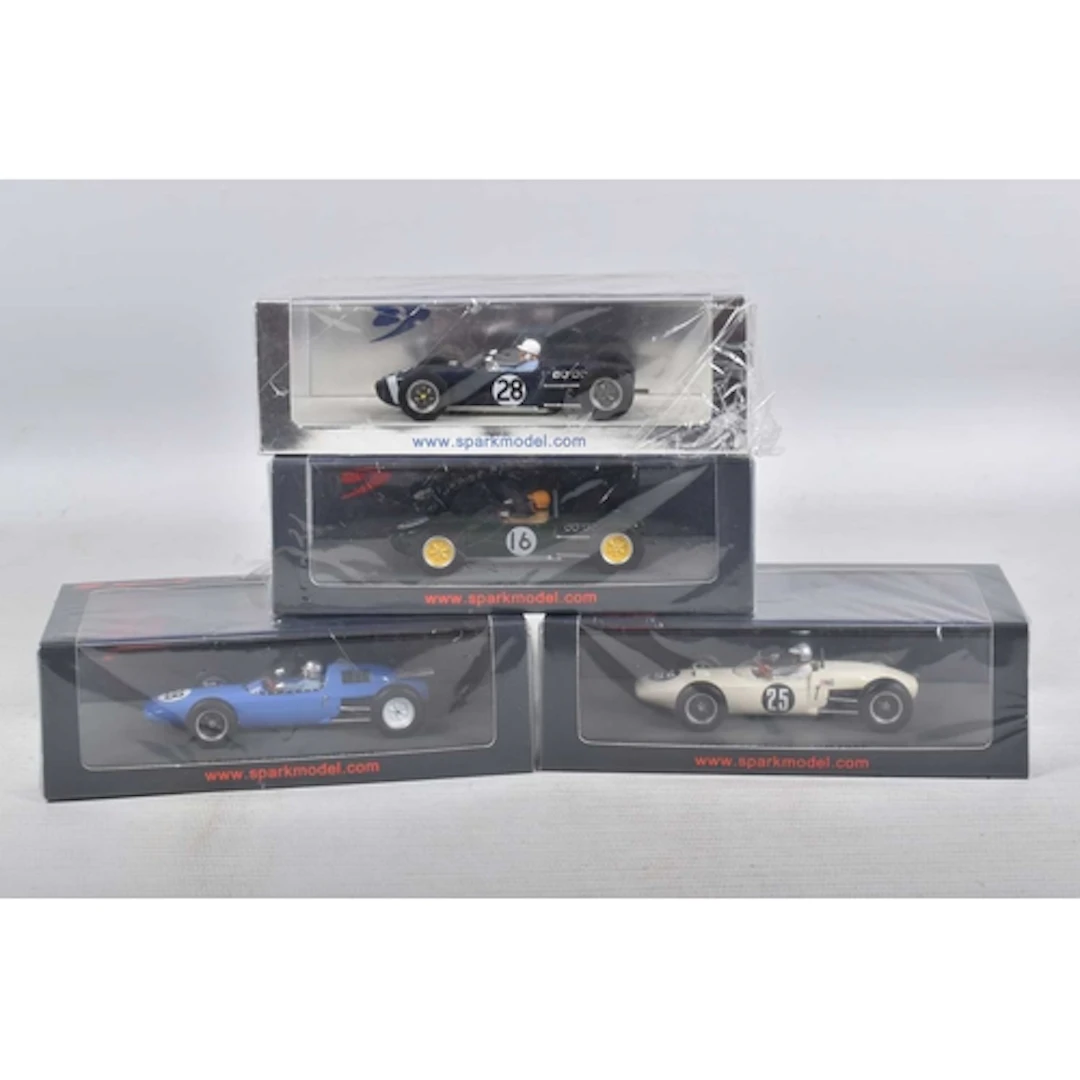 FOUR BOXED SEALED MINIMAX SPARK MODEL VEHICLES, to include a...
