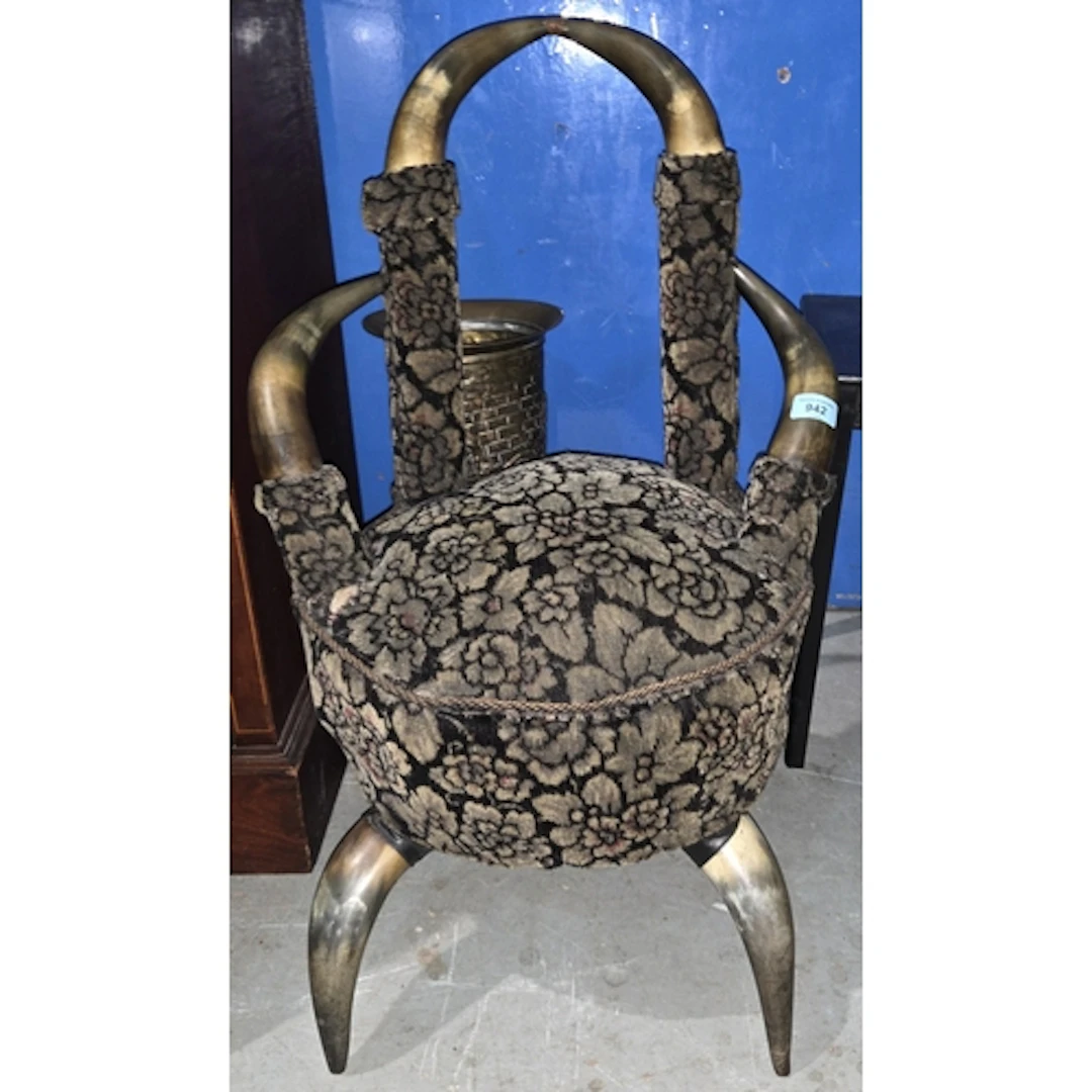 Horn Furniture - An unusual 19th century horn chair similar ...