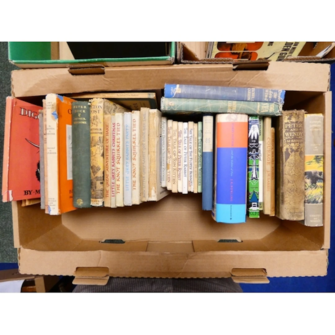 Children's Books & others. A carton of variou...