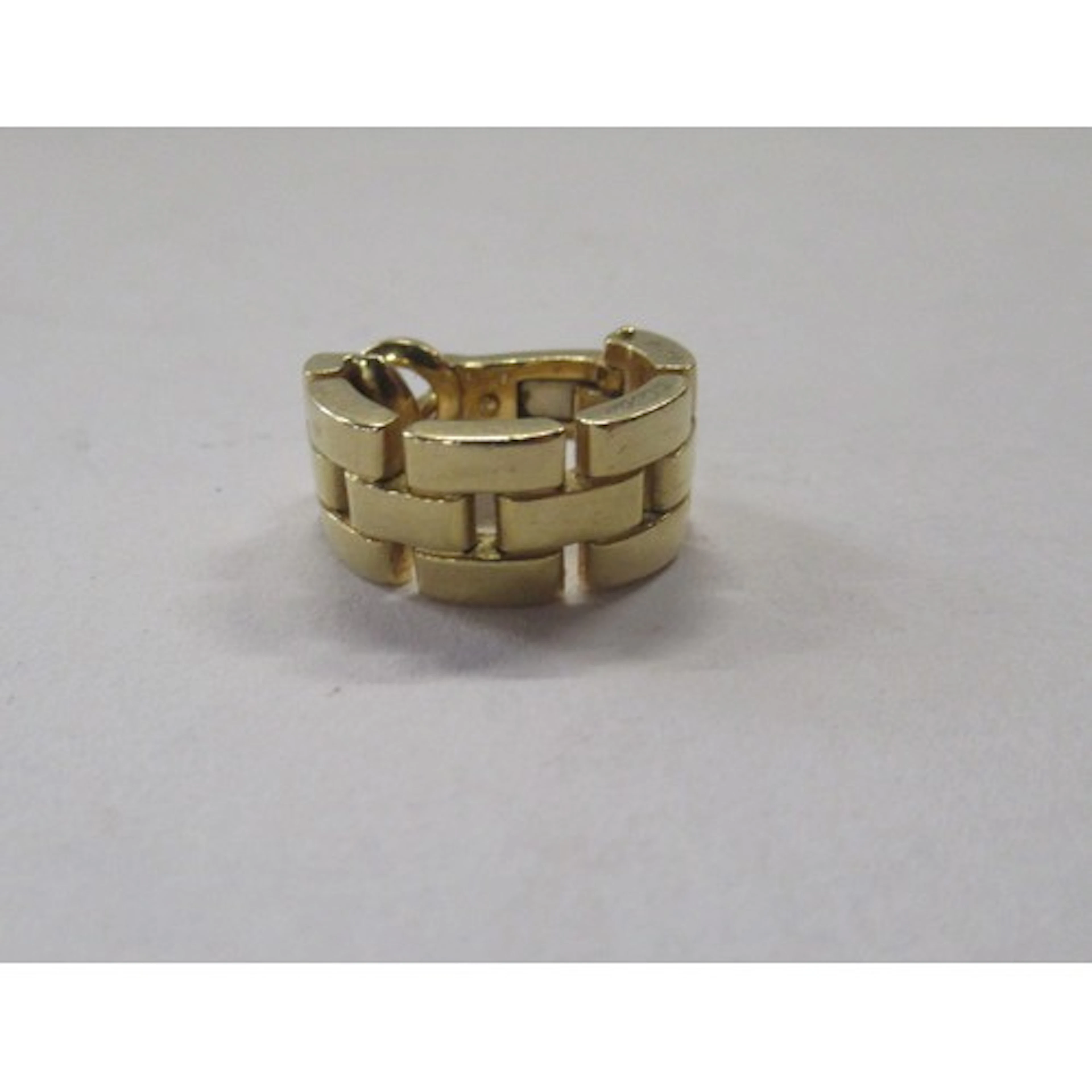 A single Cartier 18k Maillon Panthere earring, marked 750, w...