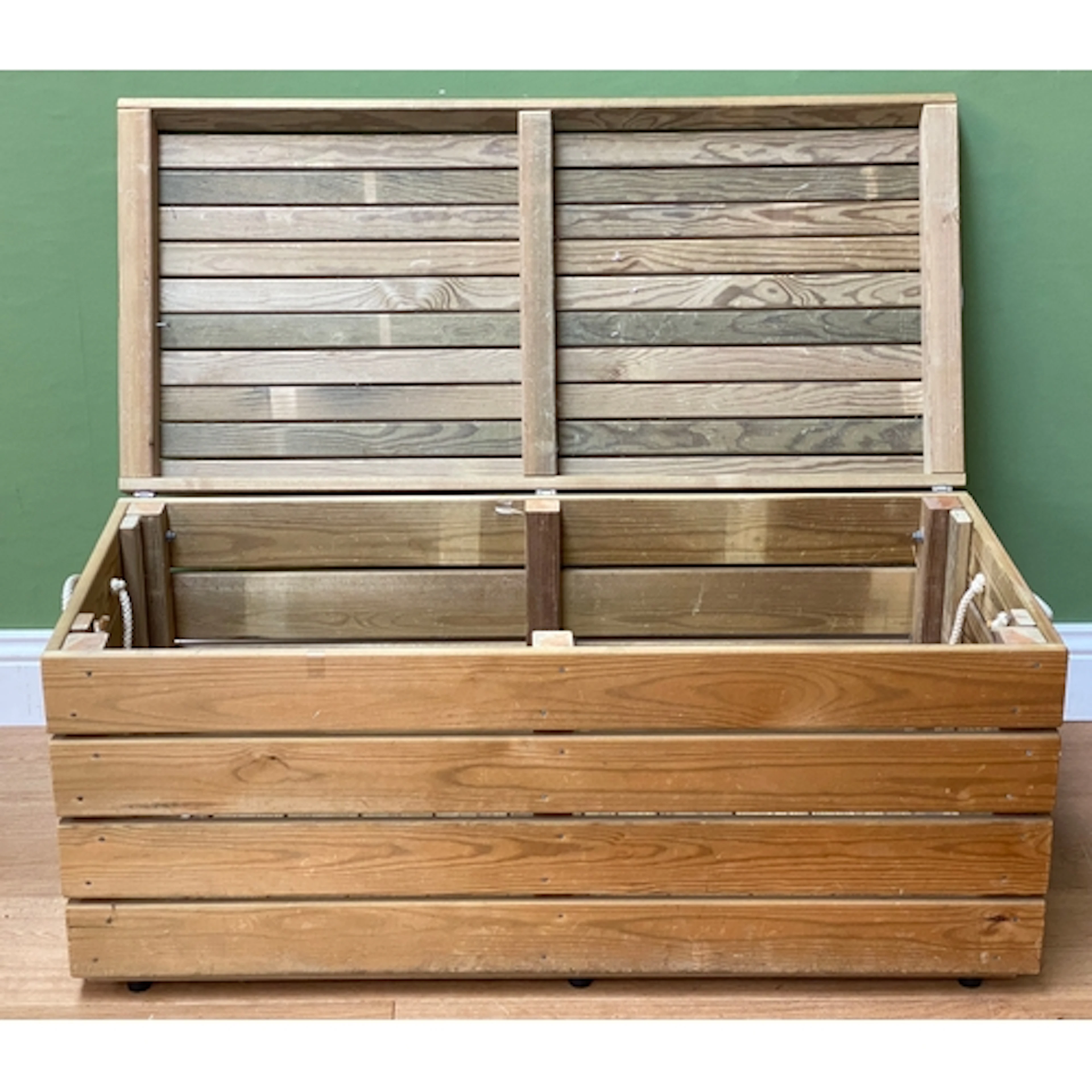 A storage trunk by Pepe Garden Furniture, 110cmW