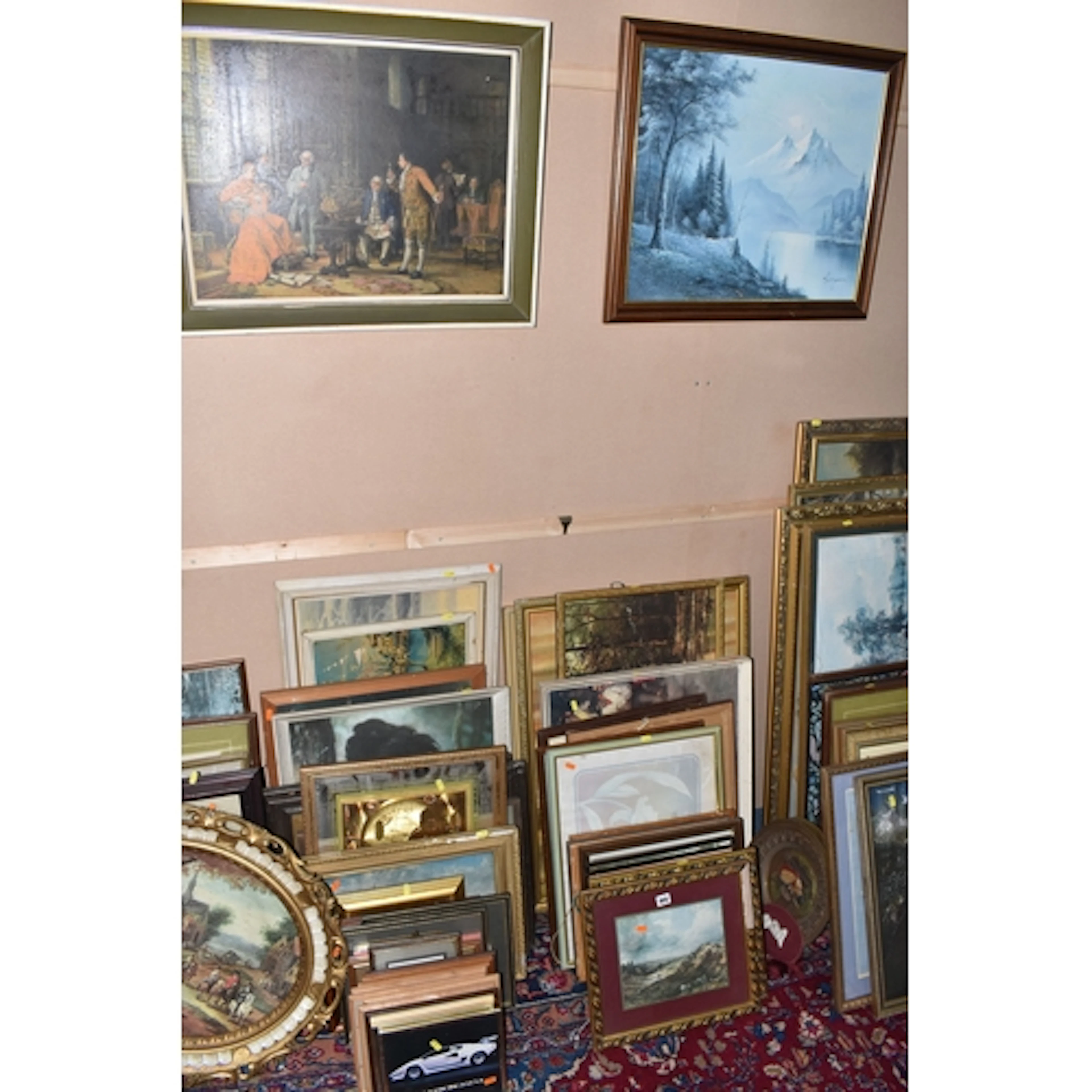 A LARGE QUANTITY OF ASSORTED PICTURES, subjects include naut...