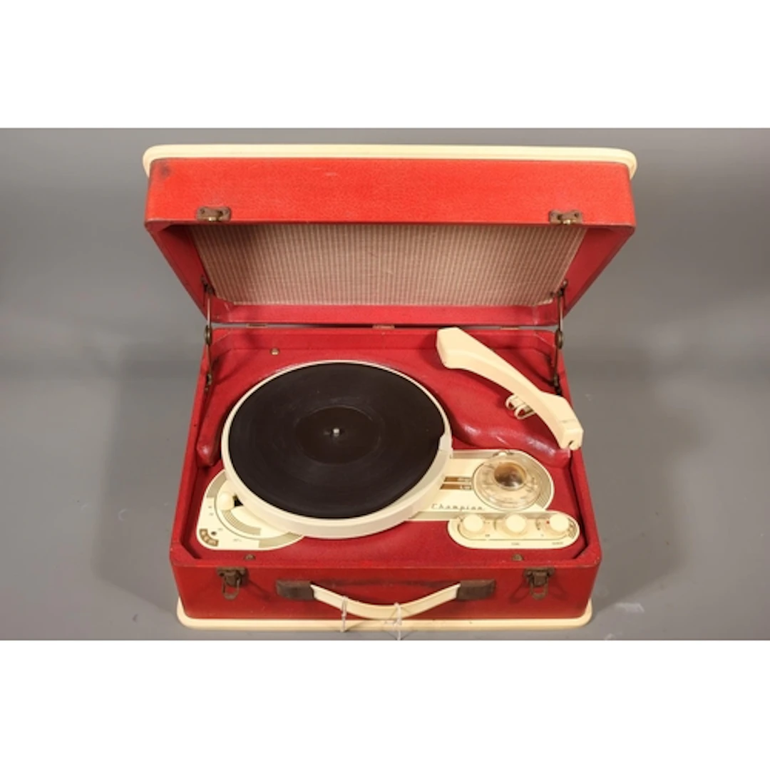 Champion "Radio Revler" Portable Radiogram Mid 1950s