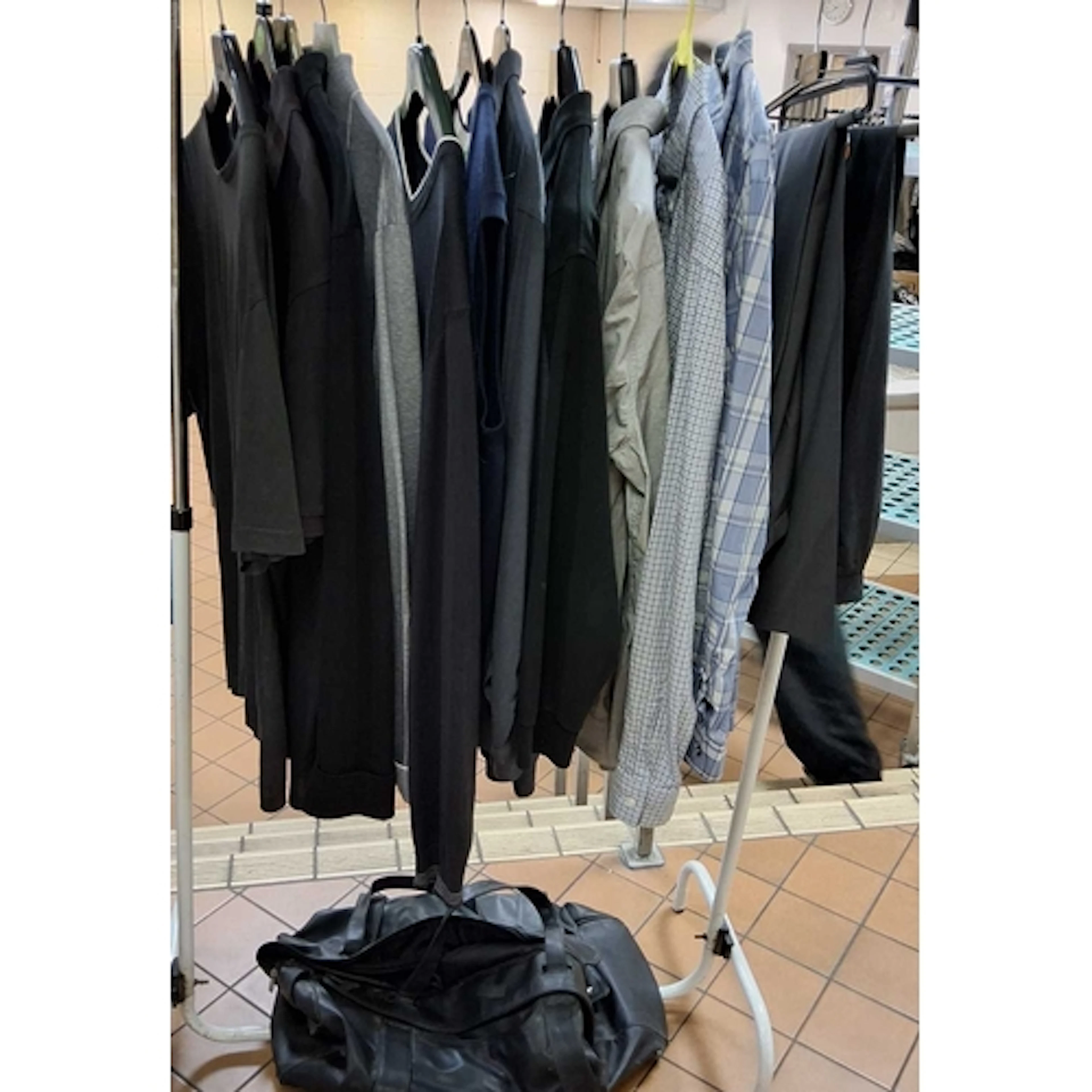 A COLLECTION OF MENS BOSS CLOTHING, to include twelve items,...
