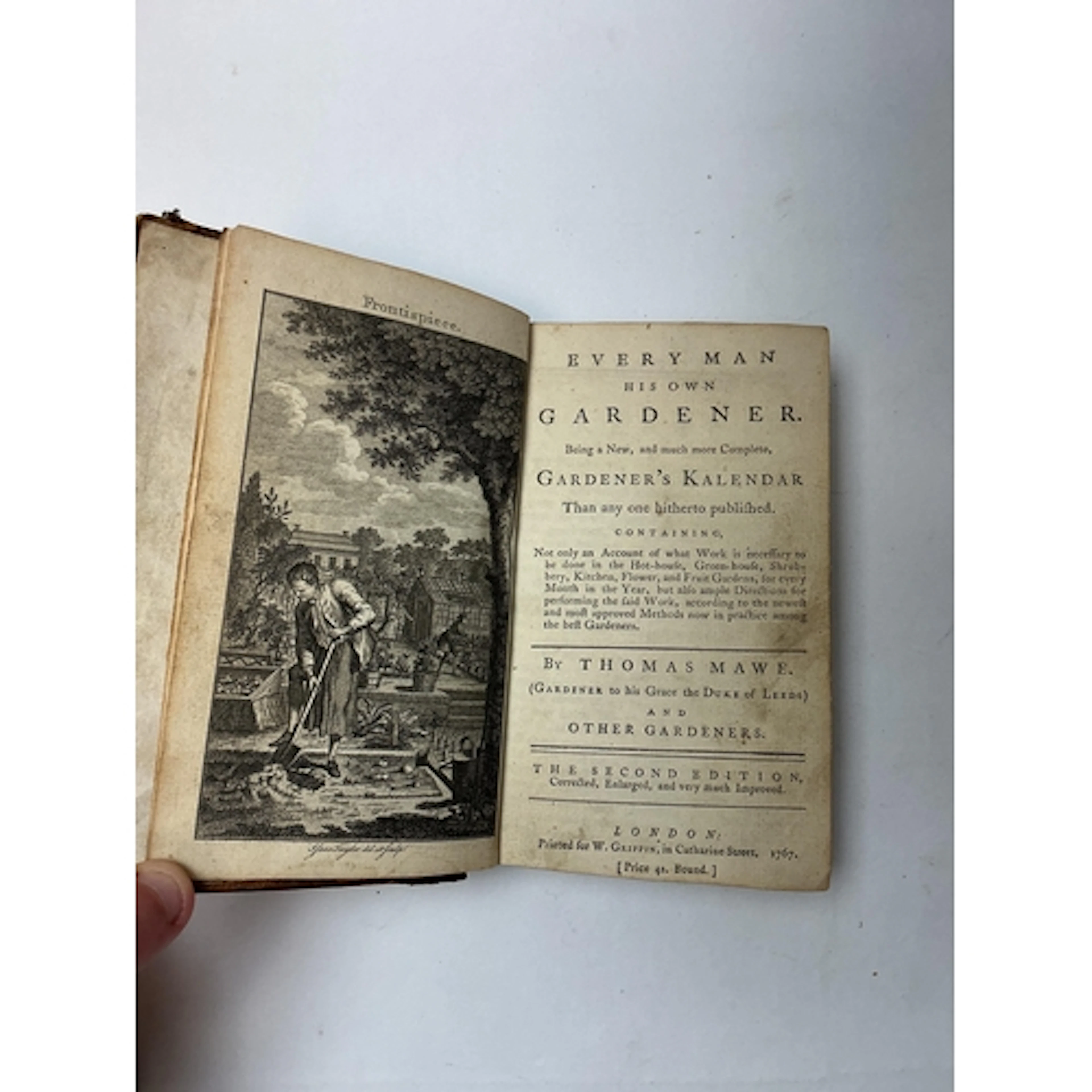 ° ° Mawe, Thomas. Every Man His Own Gardener. Second edition...