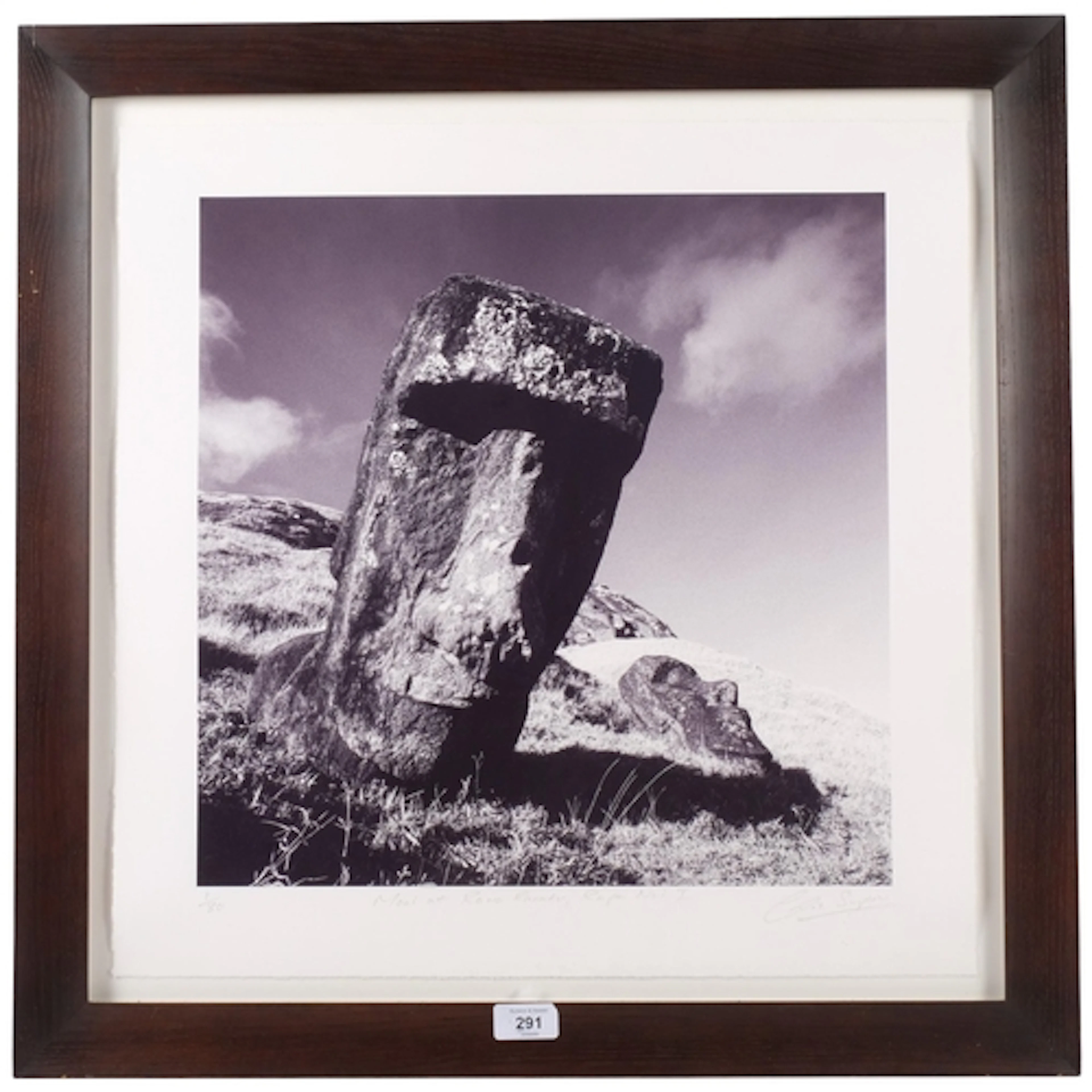 Chris Simpson, limited edition monochrome photograph on pape...
