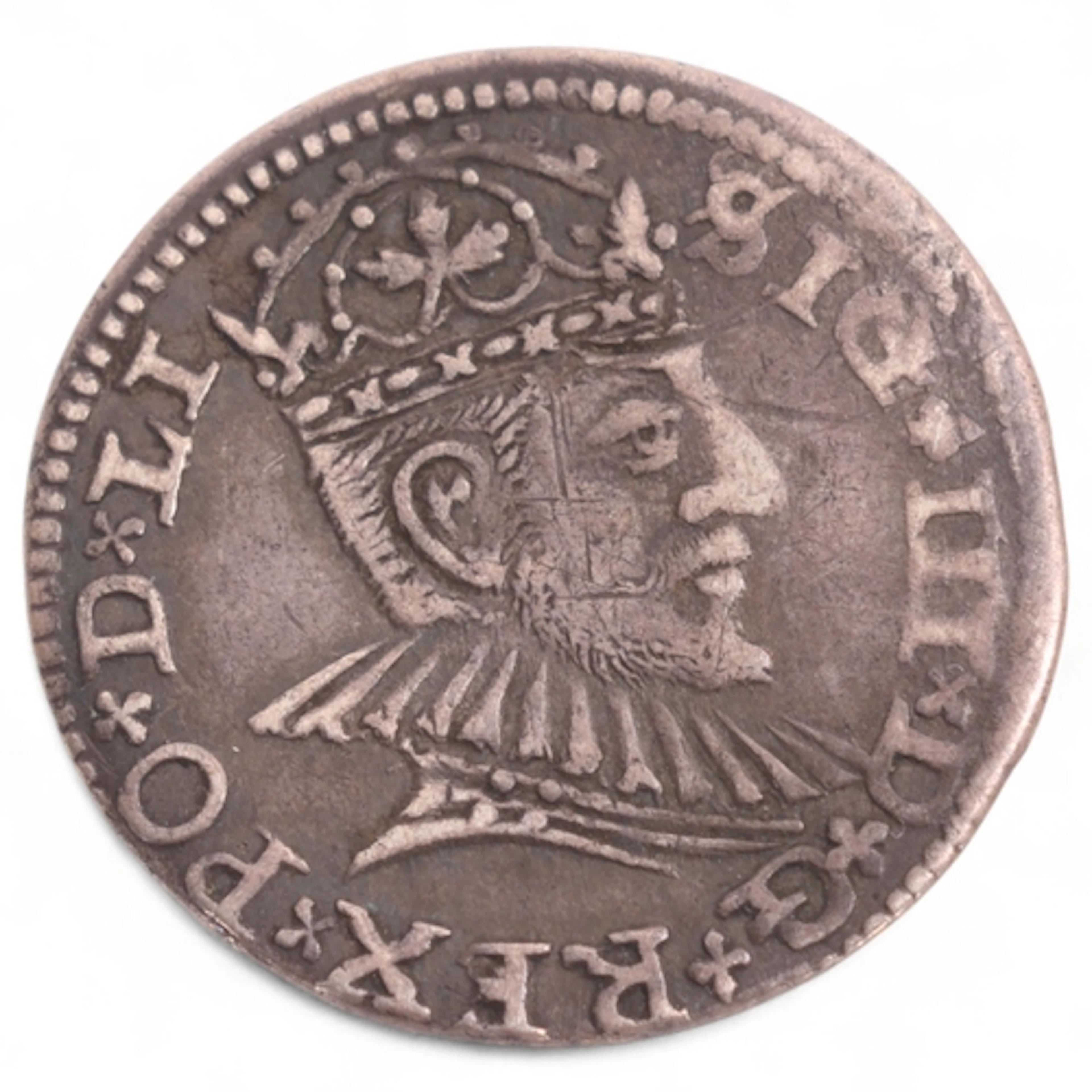 Sigismund III Poland/Lithuania, a 1590 silver 3 Groschen/Tro...