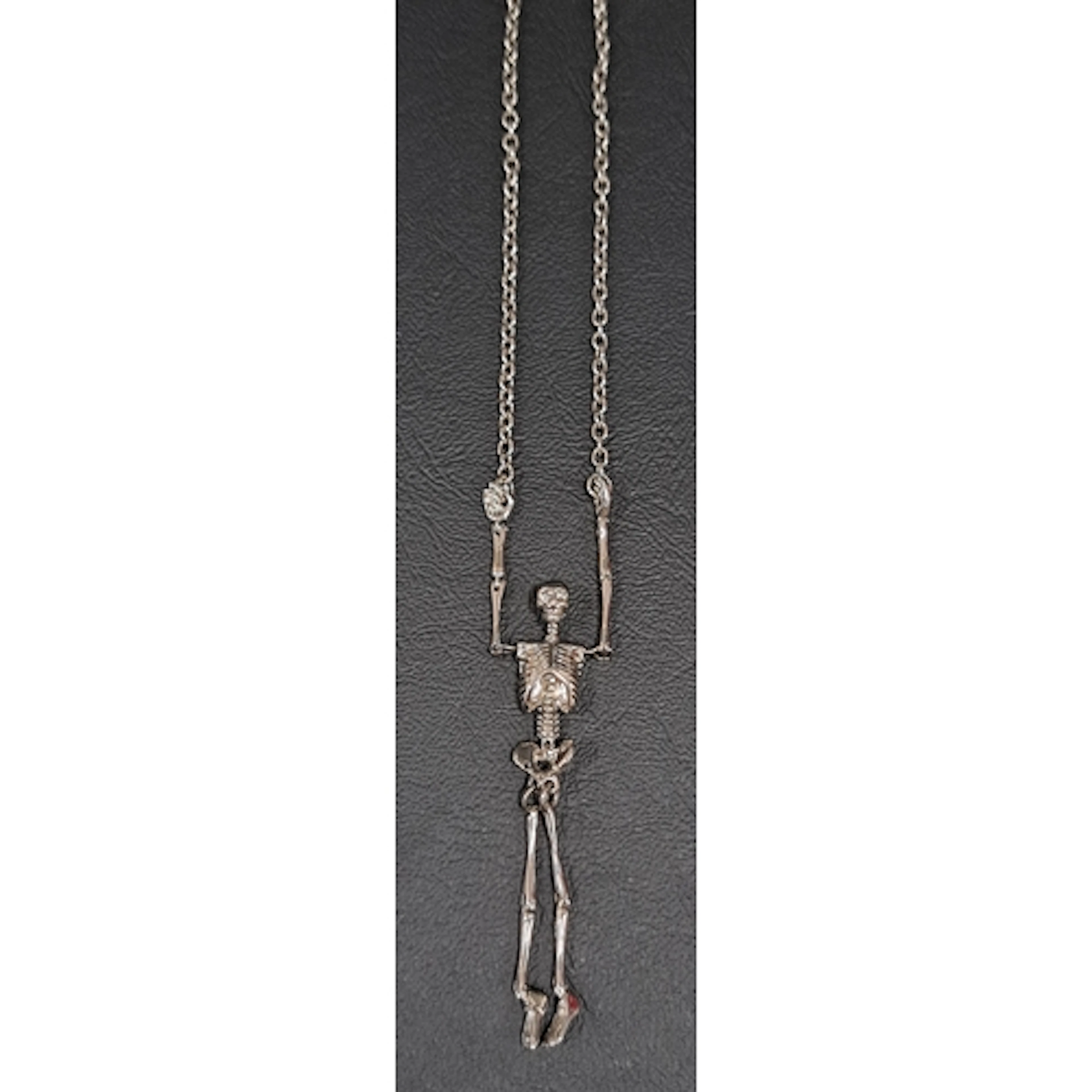 VIVIENNE WESTWOOD SKELETON LONG NECKLACE with dust bag, the ...