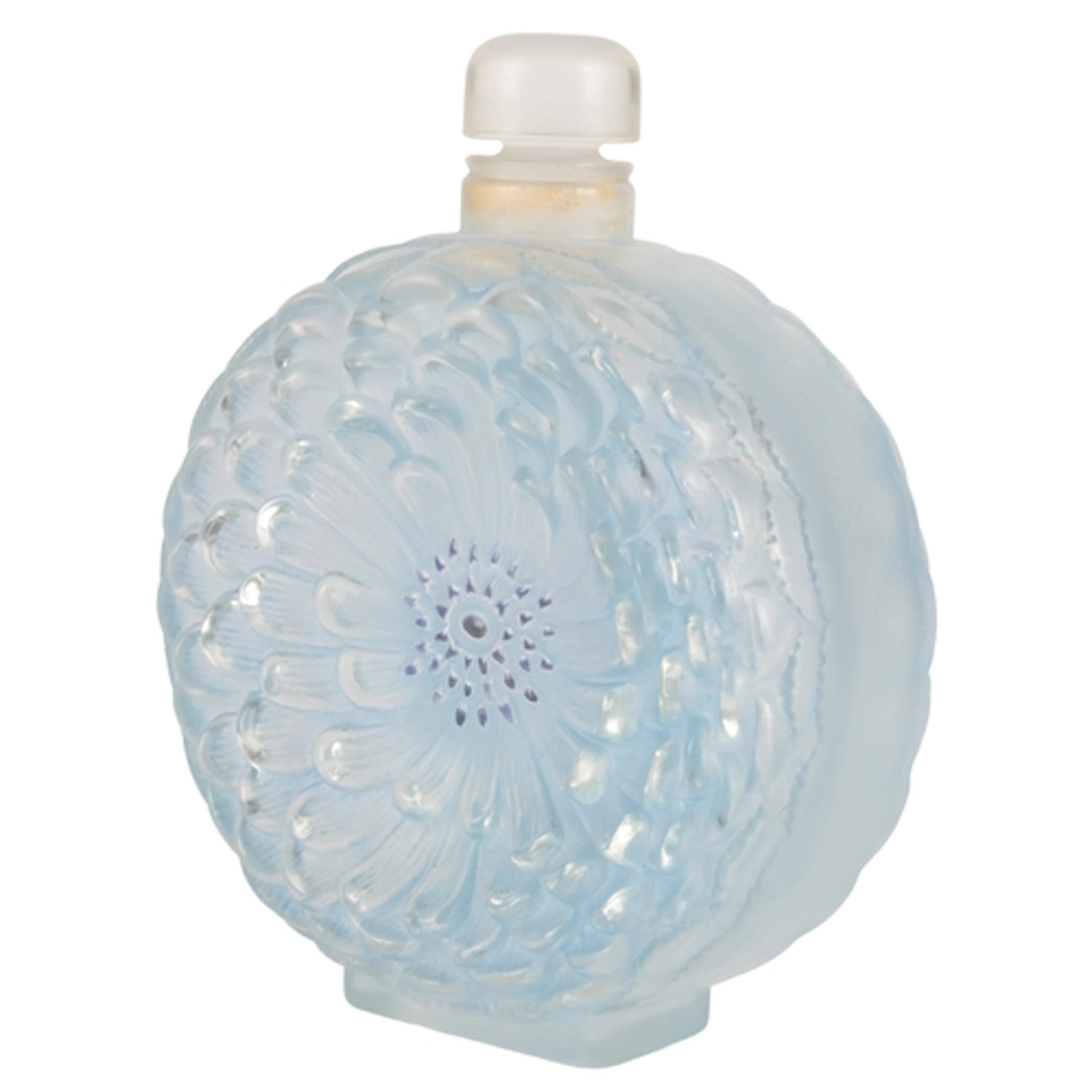 Rene Lalique (1860-1945): A large ‘Dahlia’ perfume bottle (f...