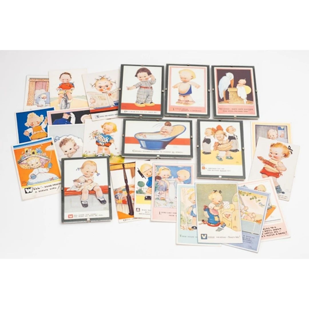 A group of twenty three Mabel Lucie Atwell postcards. Includ...