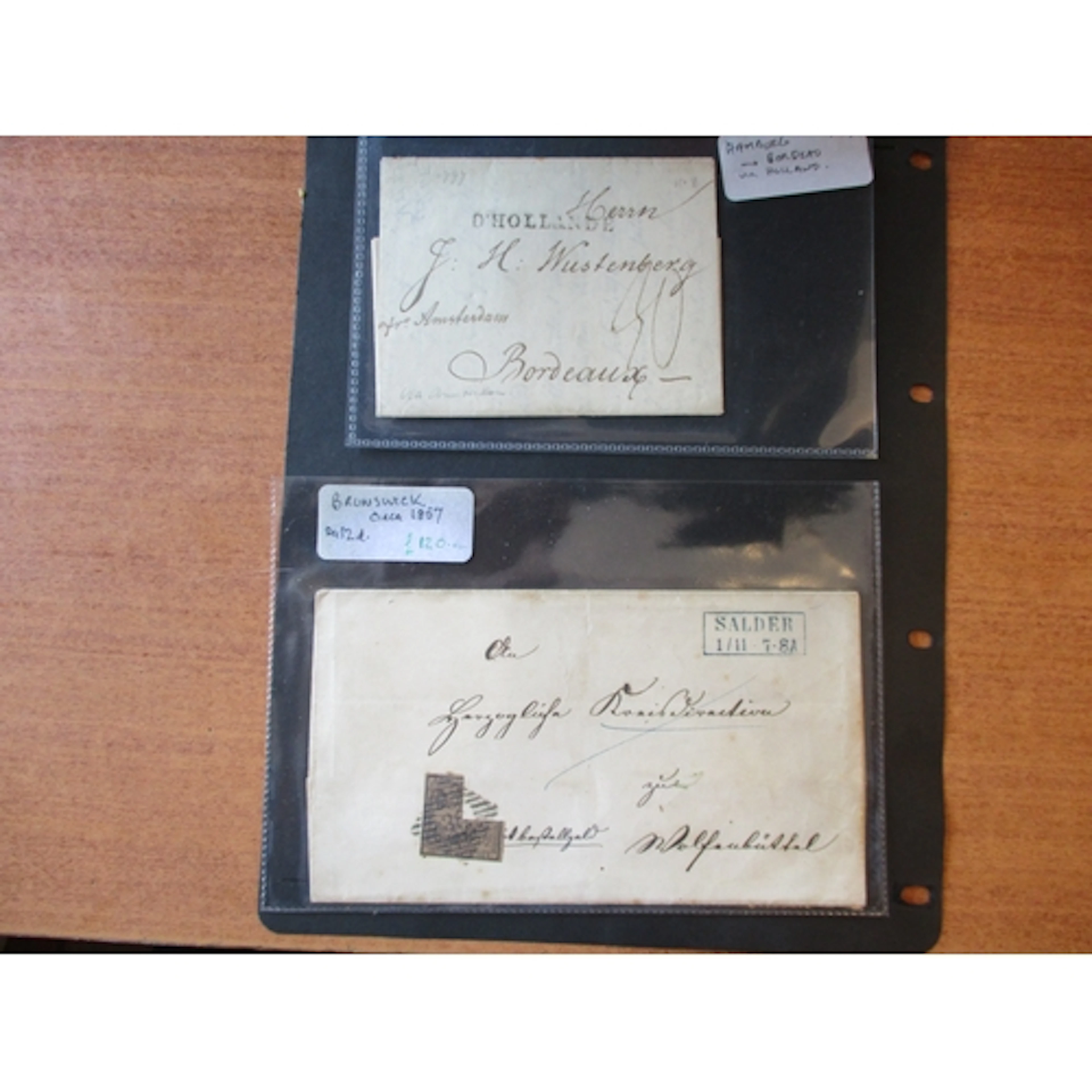 Germany. Range of entires and covers from 1797 to 1981. Incl...