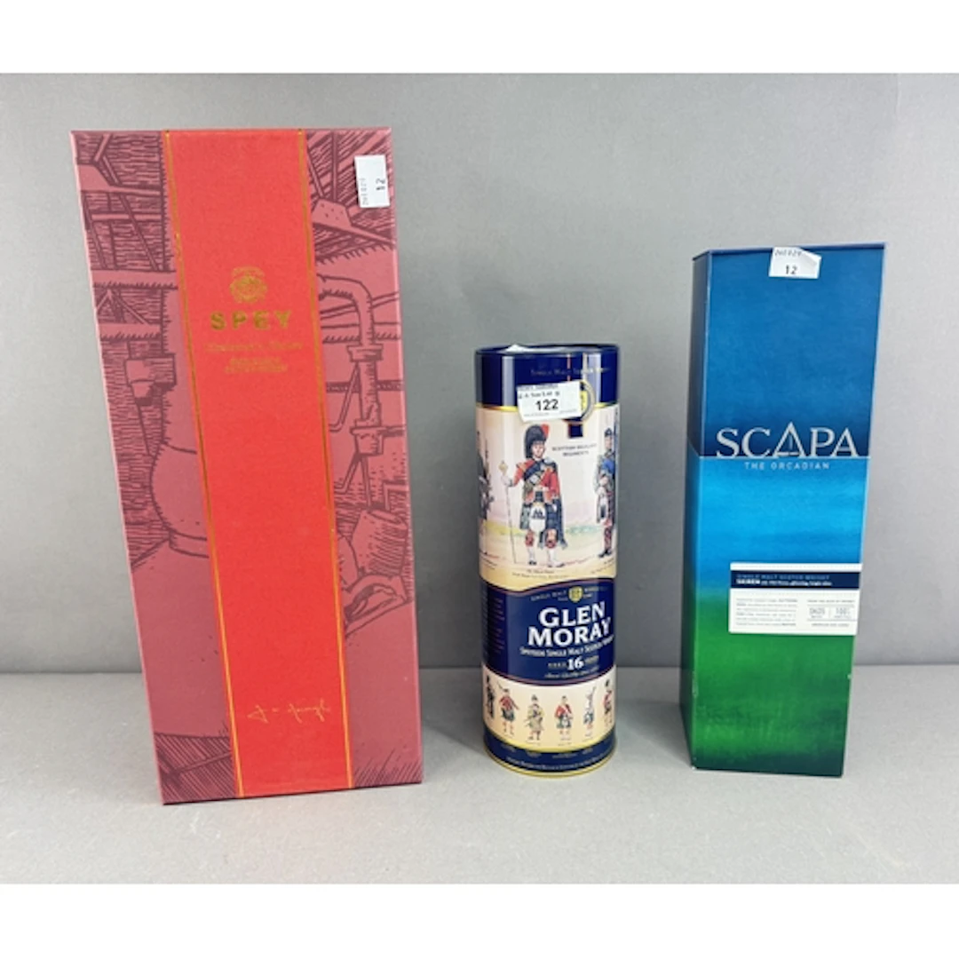Whisky: Spey Chairman's Choice boxed giftset (retails at £70...