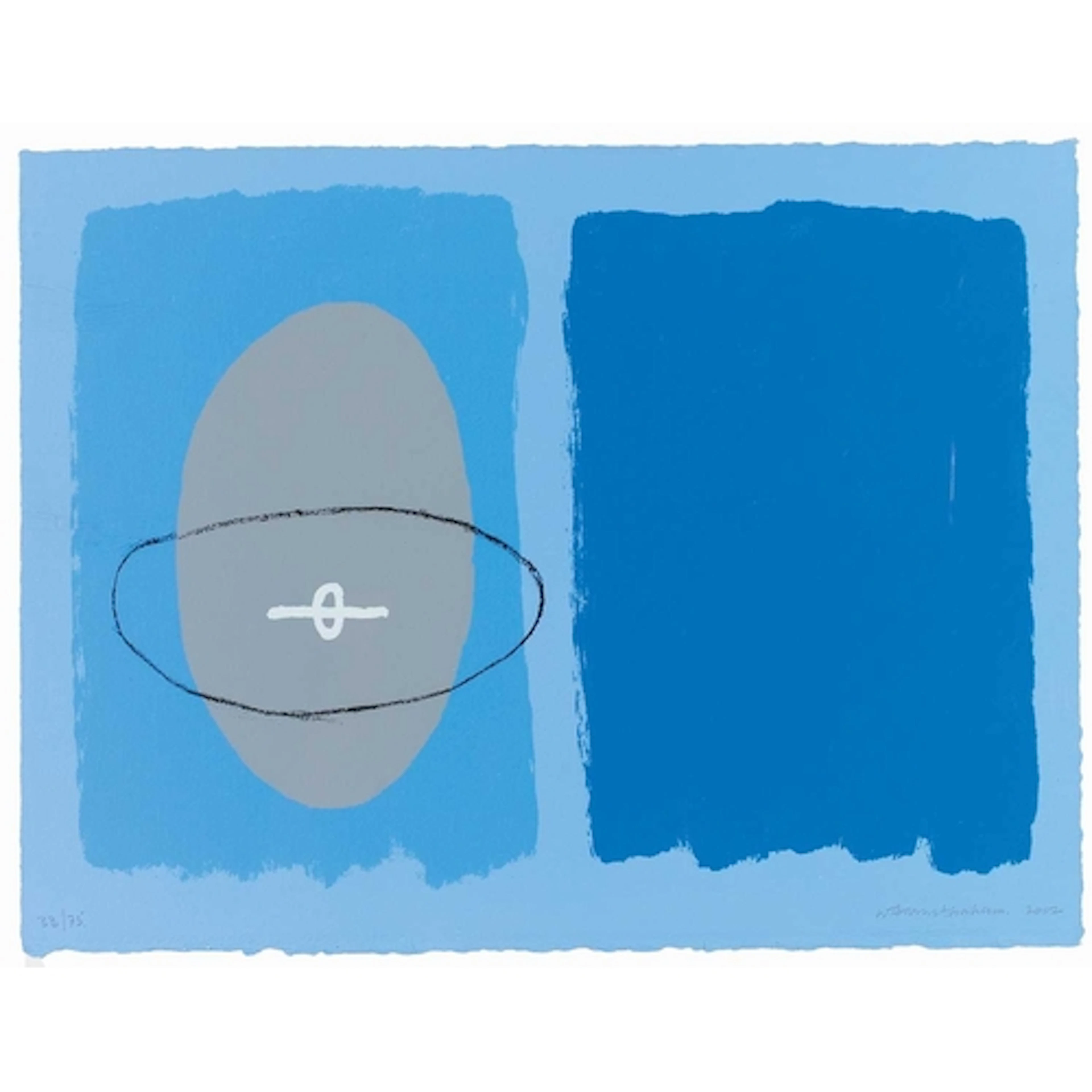 § Wilhelmina BARNS-GRAHAM (1912-2004) Homage to Johnny (2002...