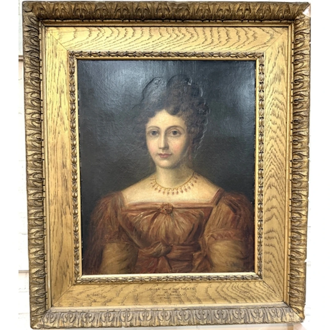 Early 19th Century, A Marriage Portrait of Louisa, daughter ...
