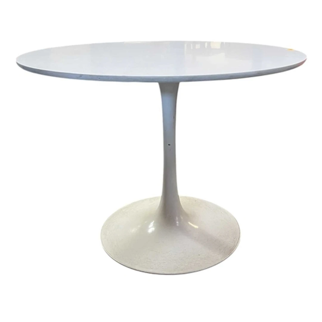Maurice Burke For Arkana - a vintage mid century white tulip...