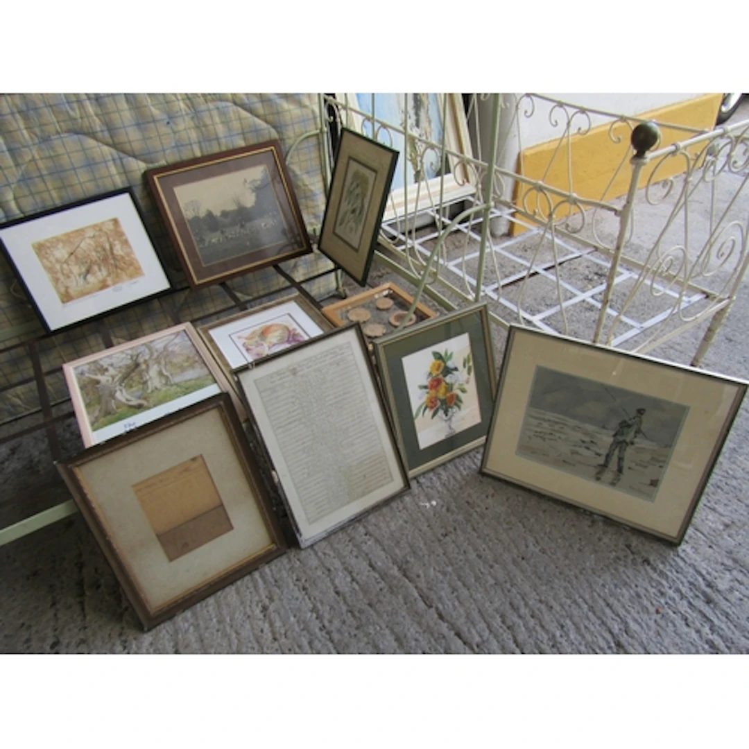 Collection of Various Prints and Watercolours Quantity as Ph...