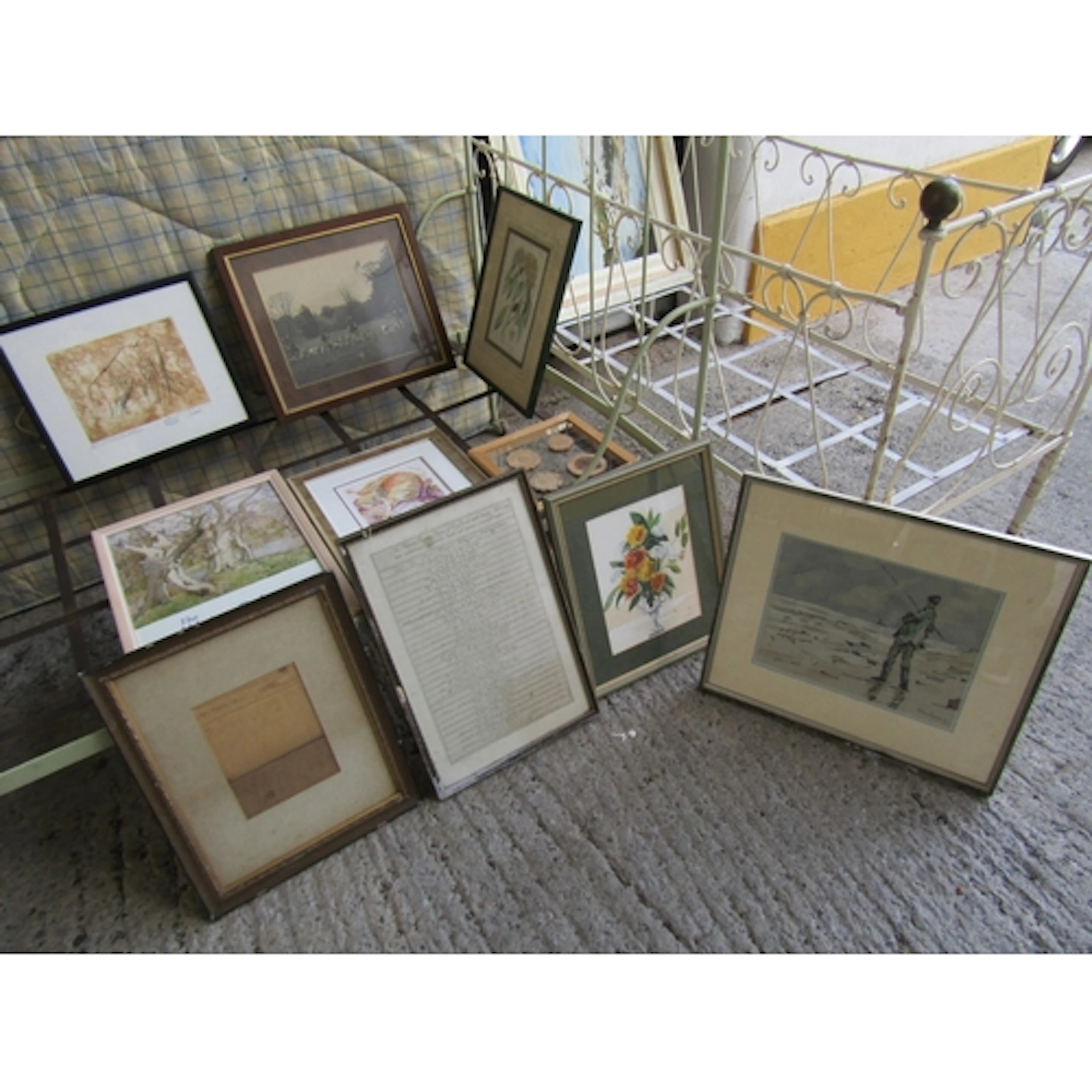 Collection of Various Prints and Watercolours Quantity as Ph...