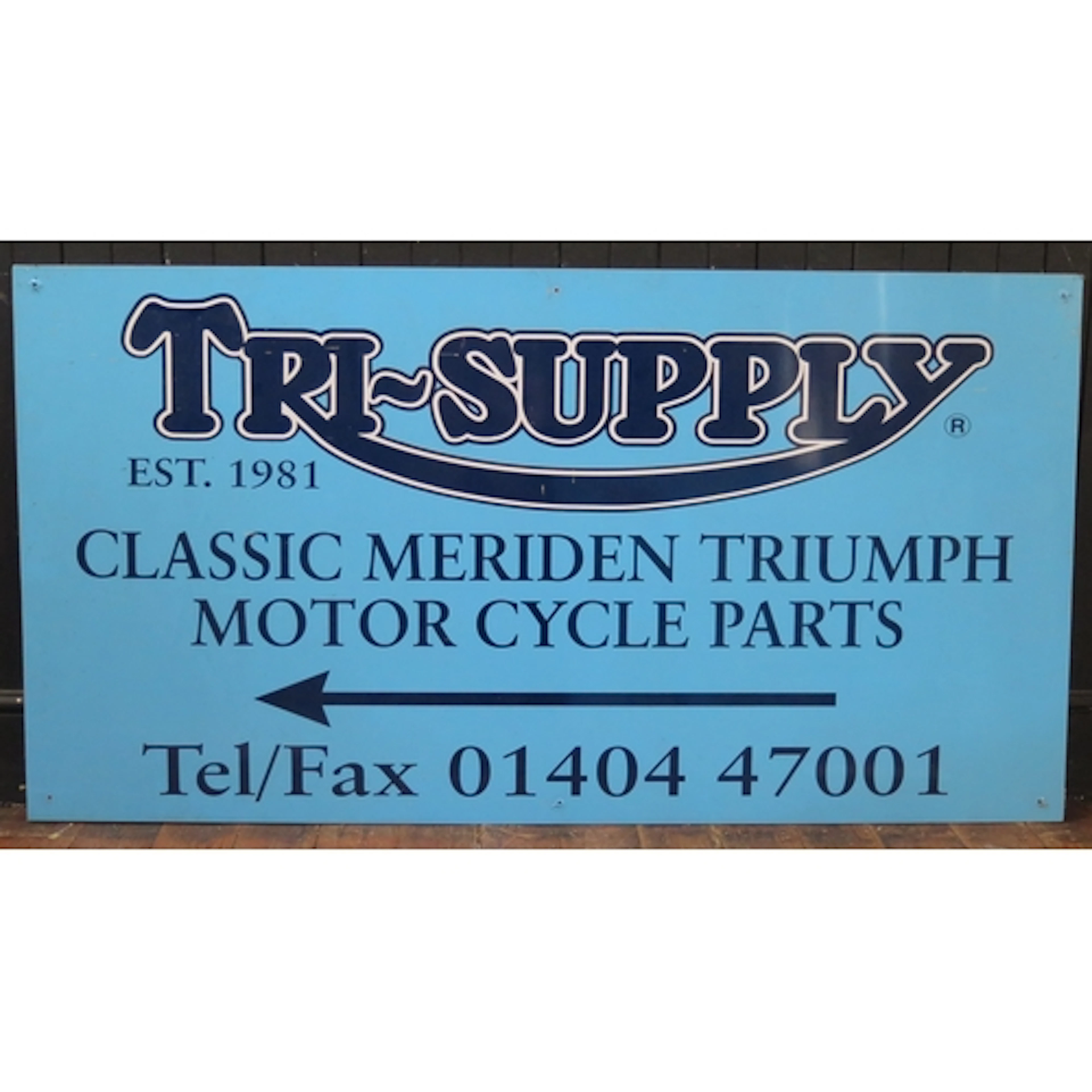 "Tri-Supply", Classic Meriden Triumph Motor Cycle Parts" pla...