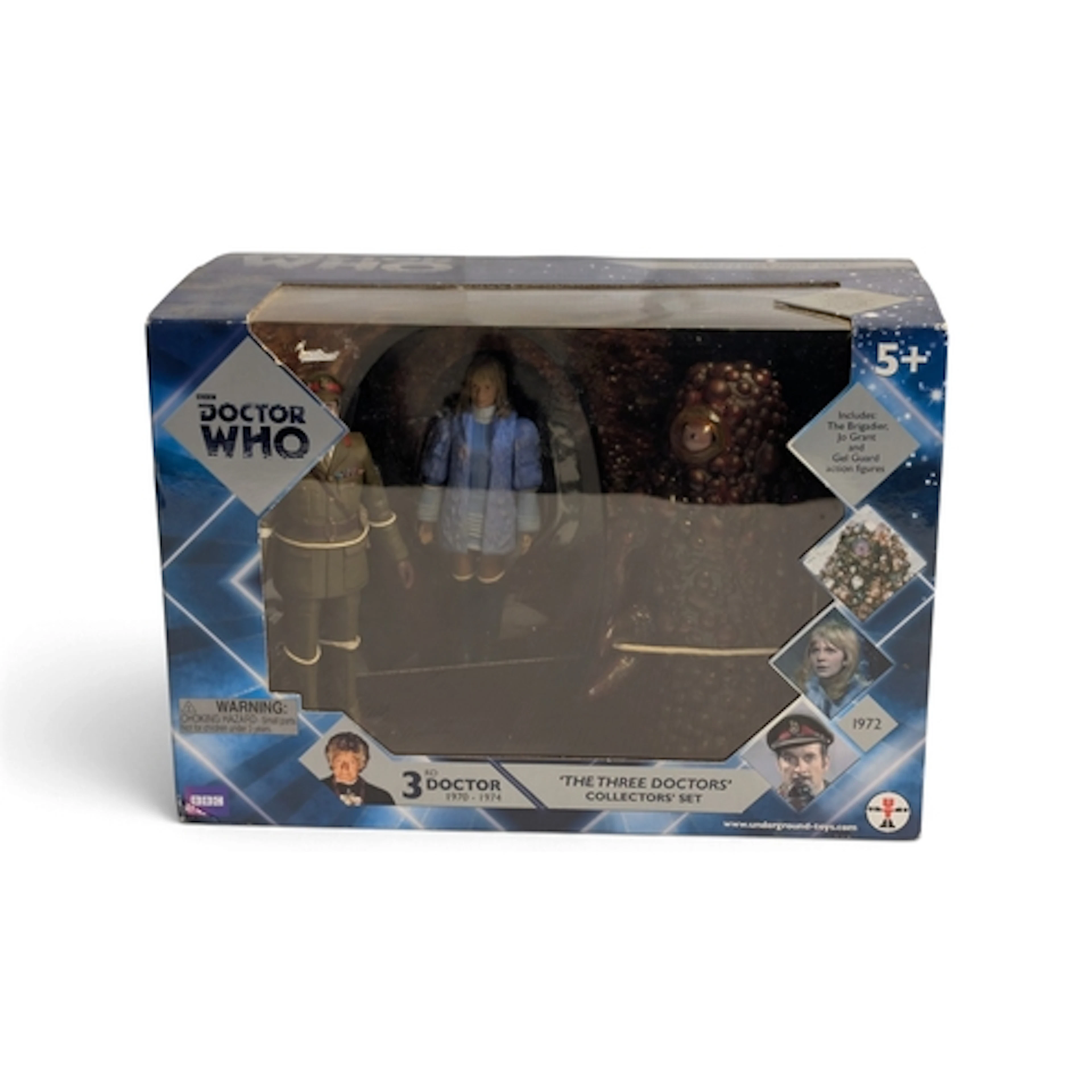 Character Options Dr Who The Three Doctors Collectors' Set.