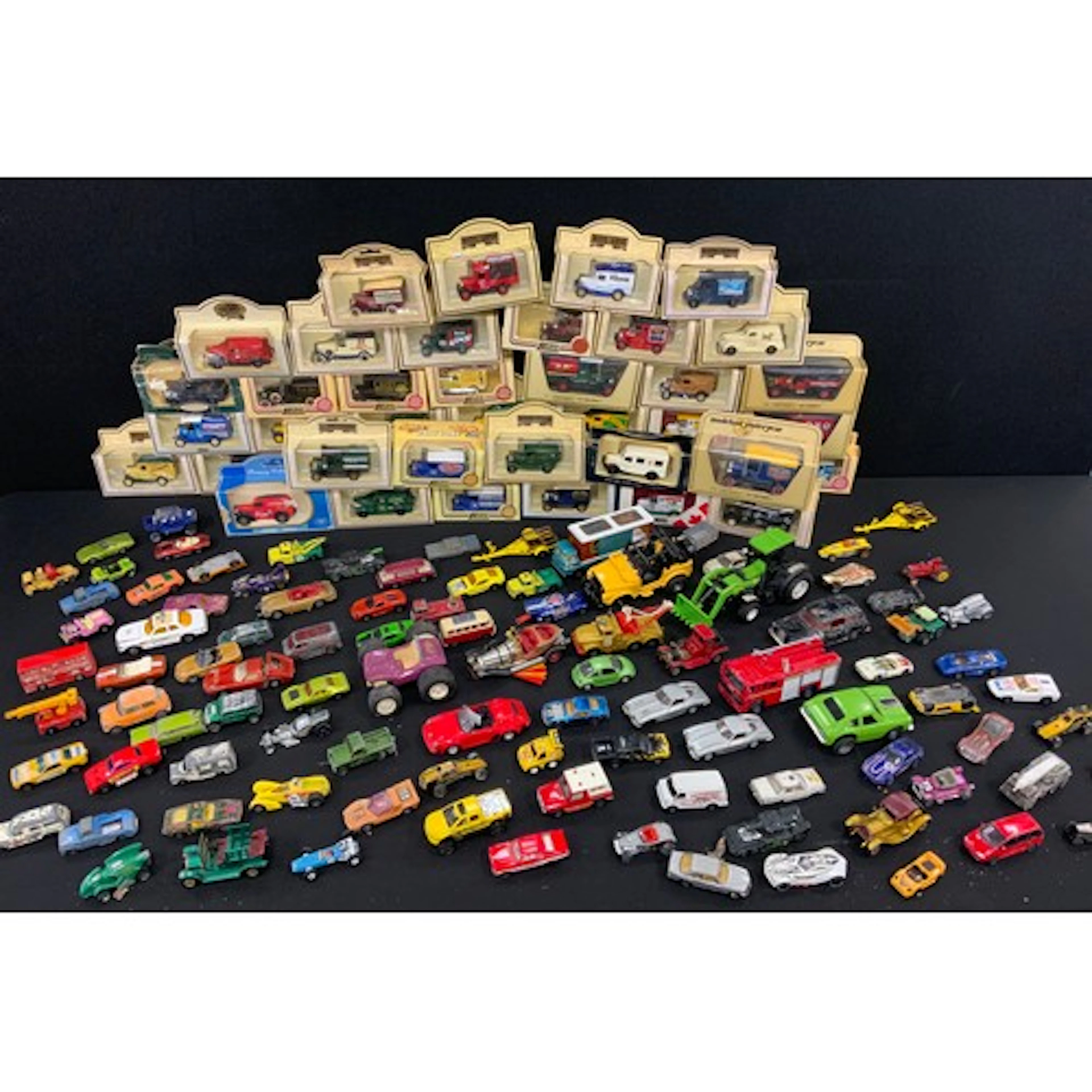 Toys - Diecast vehicles, Dinky, Corgi, Husky, Matchbox, Hotw...