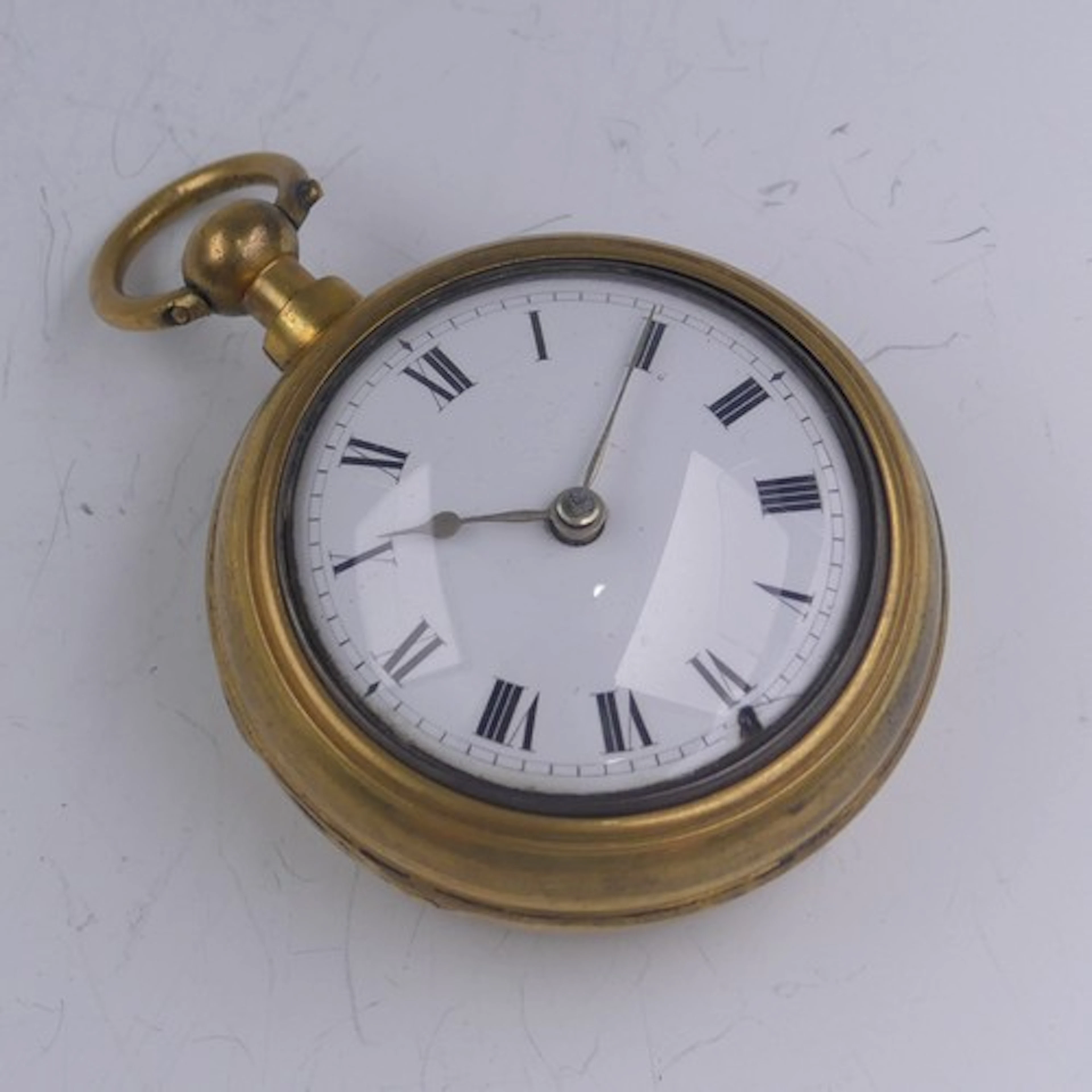 An early George III silver Pocket Watch, the movement signed...