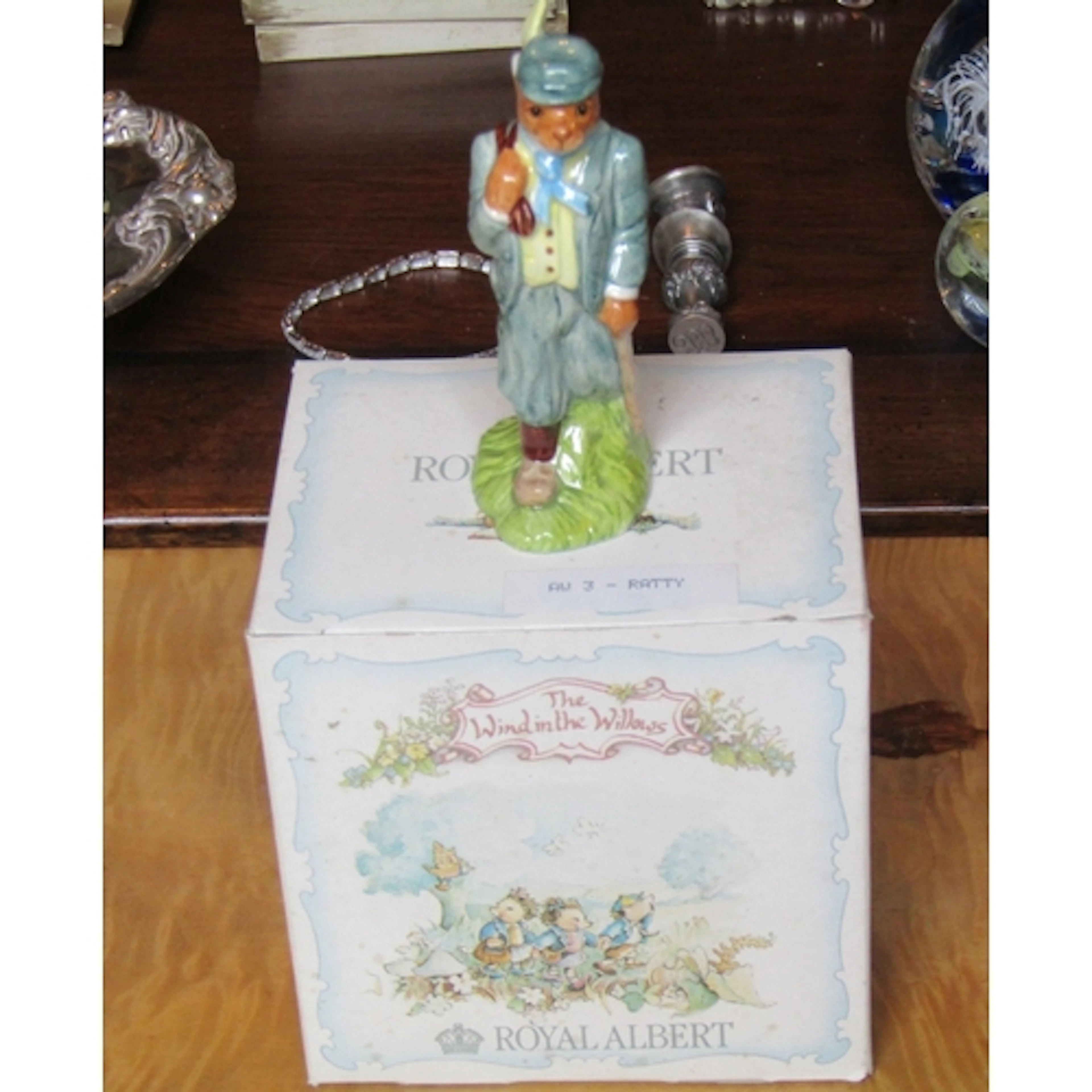 Royal Albert Wind in the Willows Figure Titled Weasel Game K...