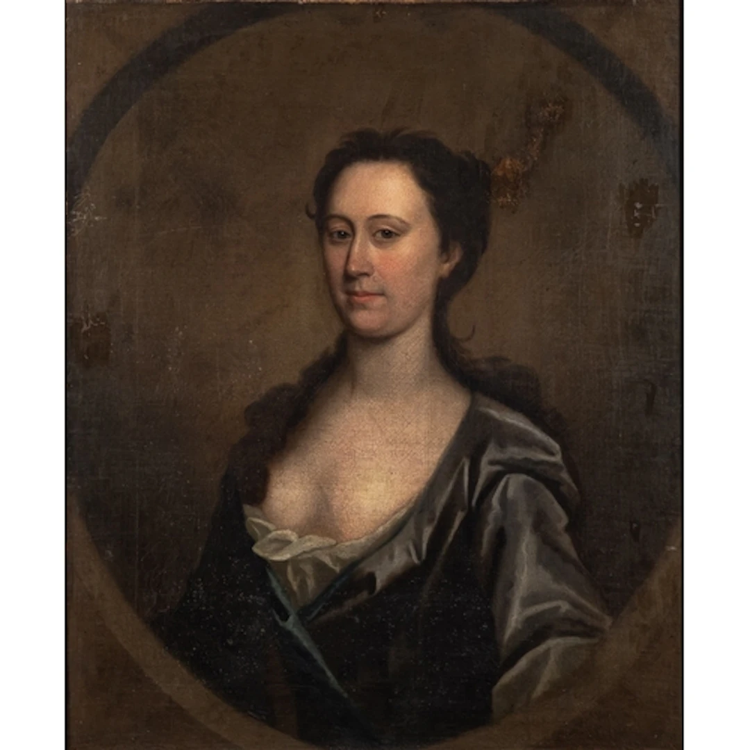 Early 18th Century British school - Portrait of a lady in a...