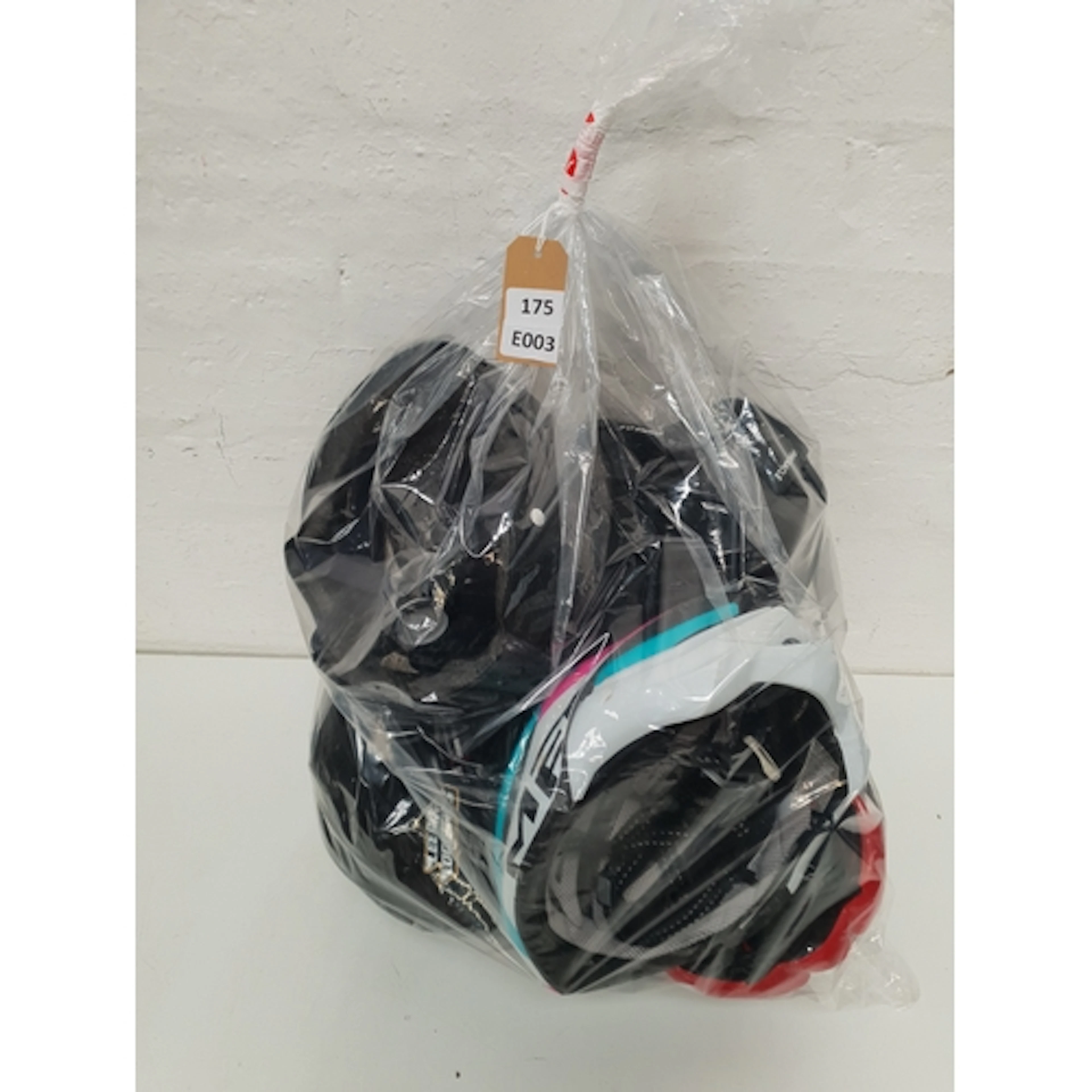 ONE BAG OF BICYCLE HELMETS