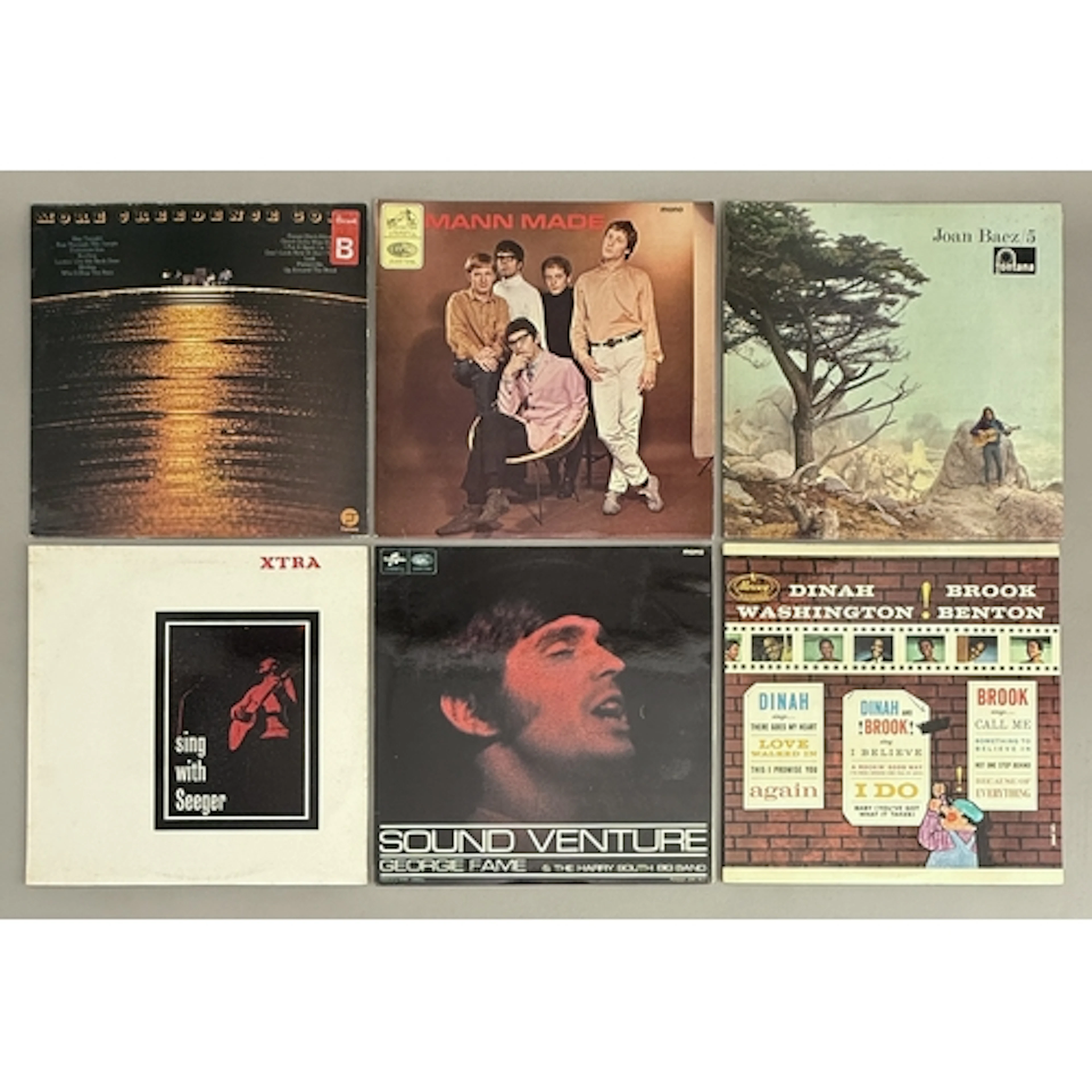 14 x 1960s-70s Rock, Folk and Country LPs albums records - i...