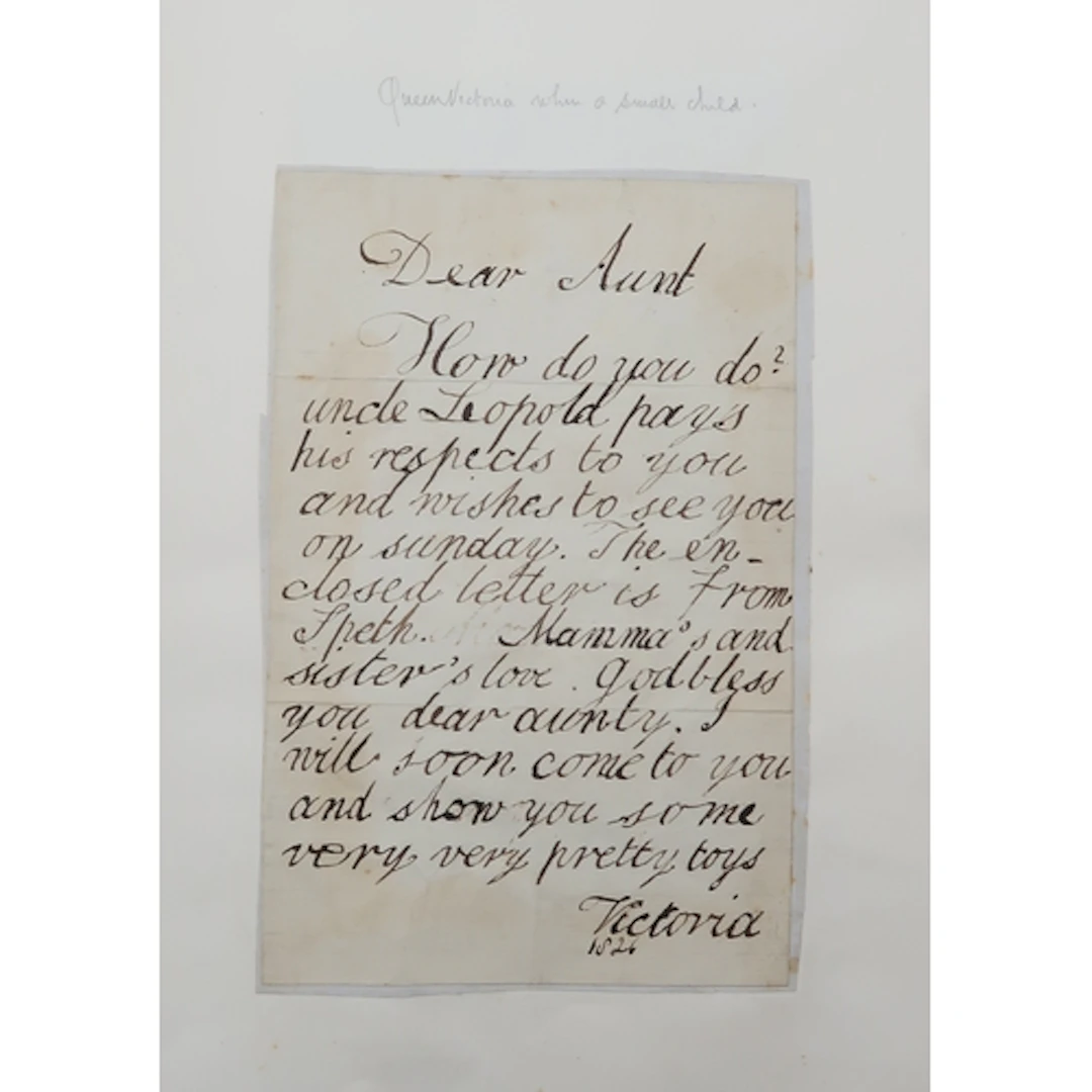 19th CENTURY ROYAL CORRESPONDENCE A Morocco-bound album of c...