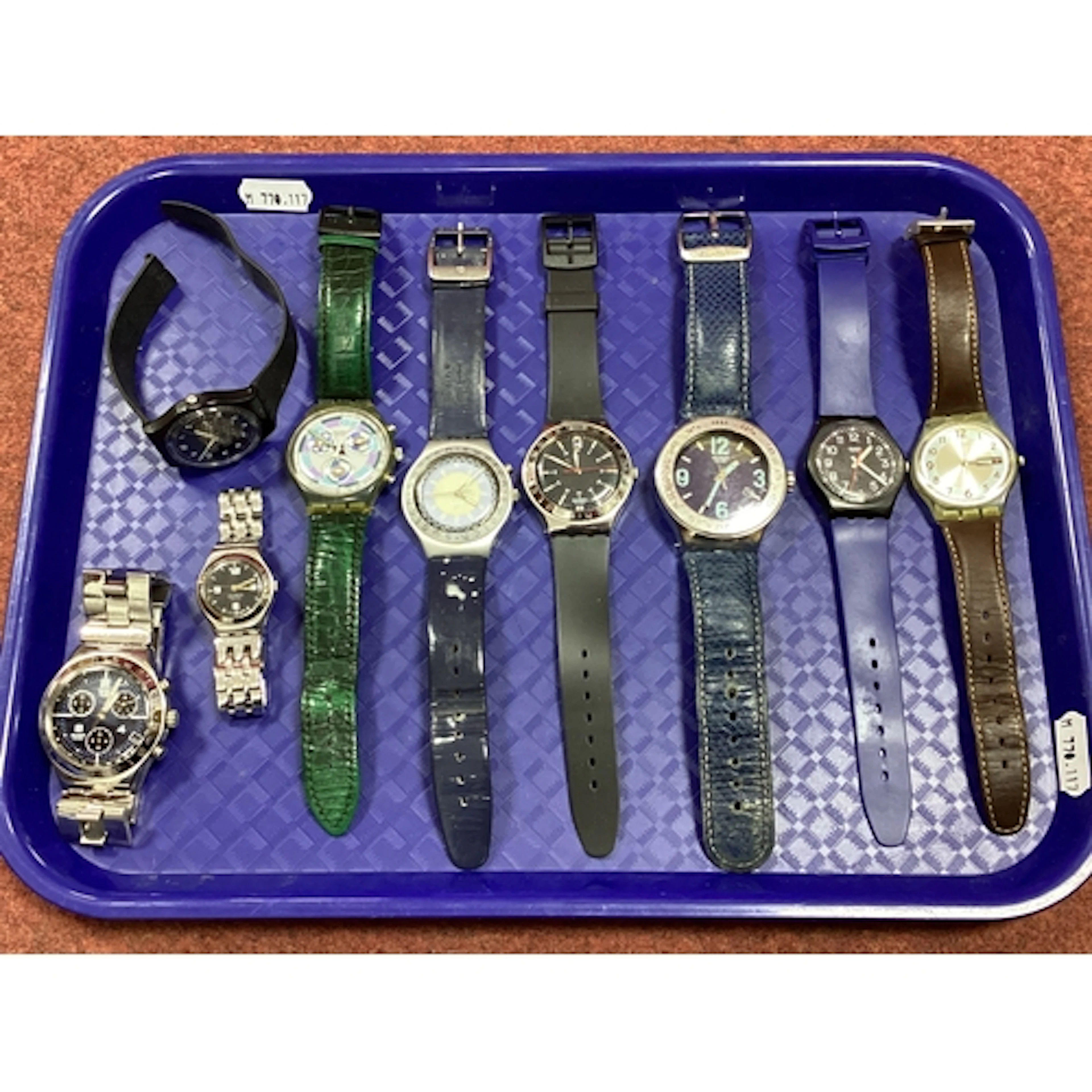 Swatch; A Collection of Assorted Ladies and Gent's Wristwatc...