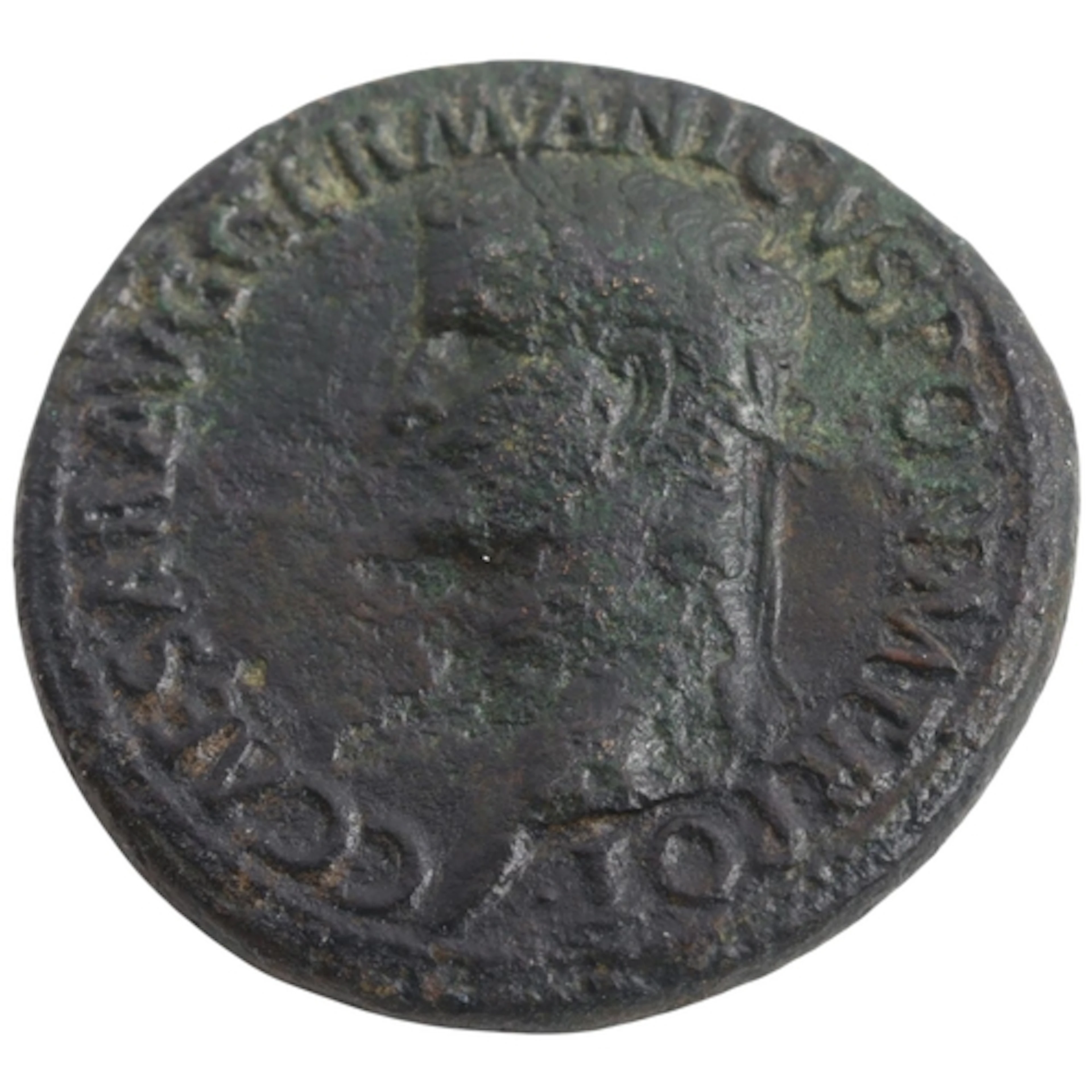 Gaius (Caligula), (37-41), bronze Sestertius, obv -laureate ...