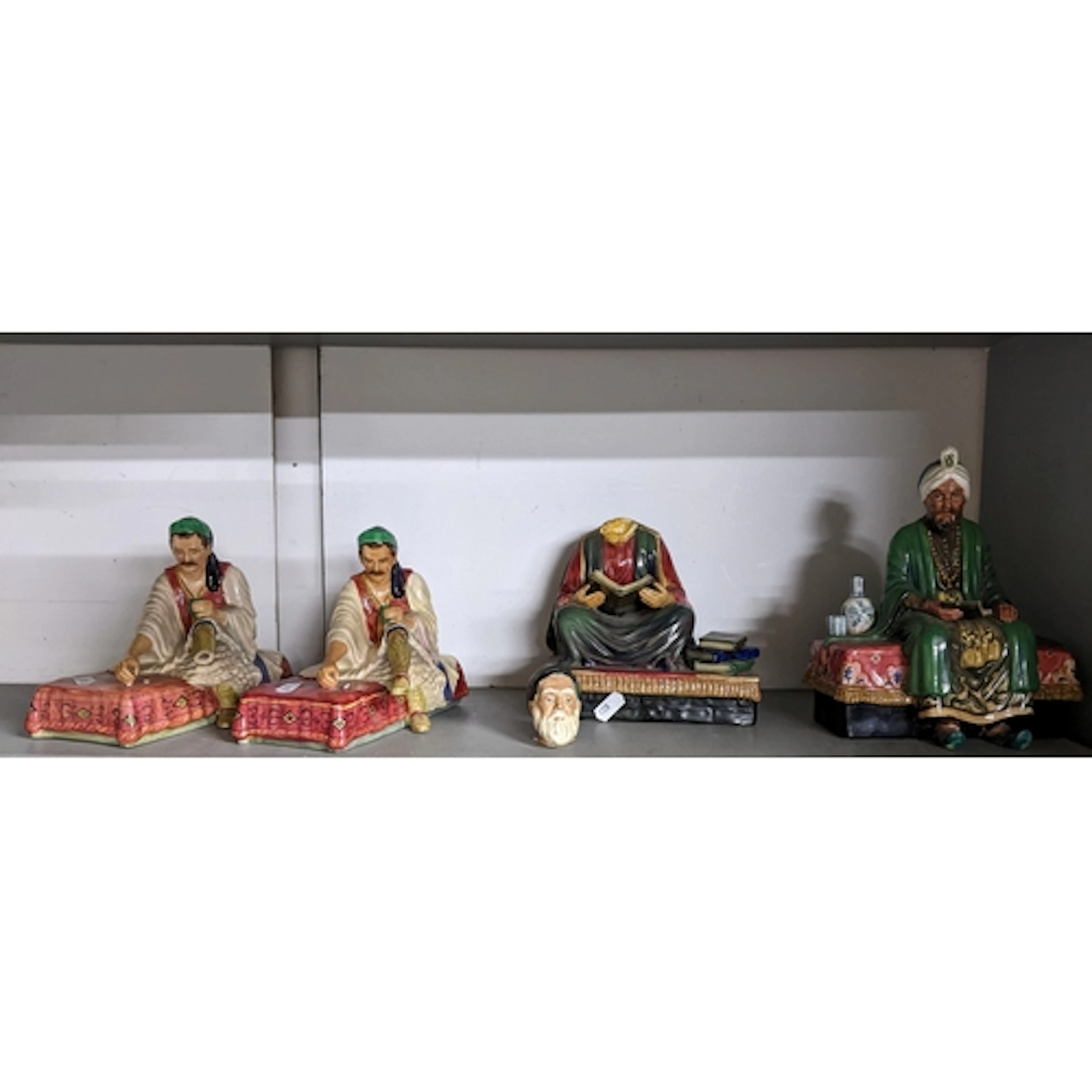 A group of The Studio Pottery figurines by Reg Johnson (1909...